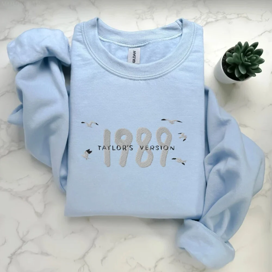 Custom Embroidered 1989 Taylor's Version Sweatshirt