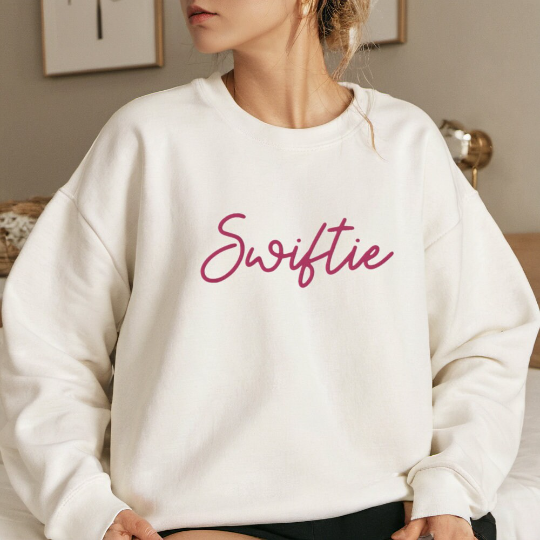 Custom Swiftie Embroidered Sweatshirt