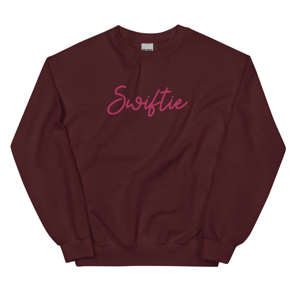 Custom Swiftie Embroidered Sweatshirt