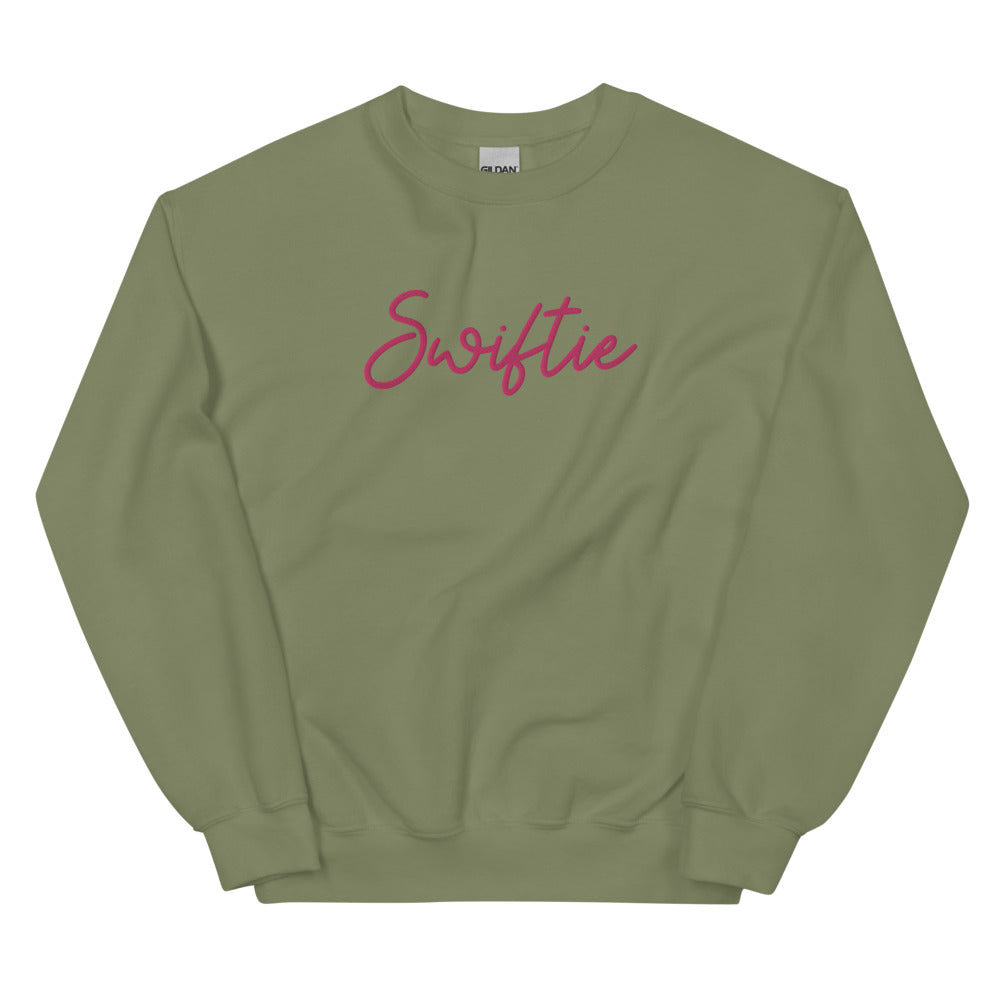 Custom Swiftie Embroidered Sweatshirt