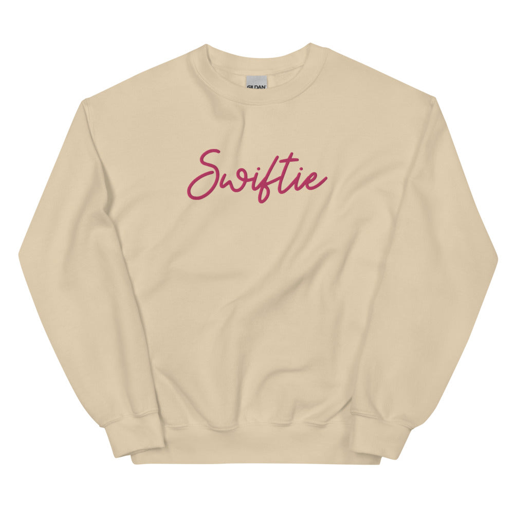 Custom Swiftie Embroidered Sweatshirt