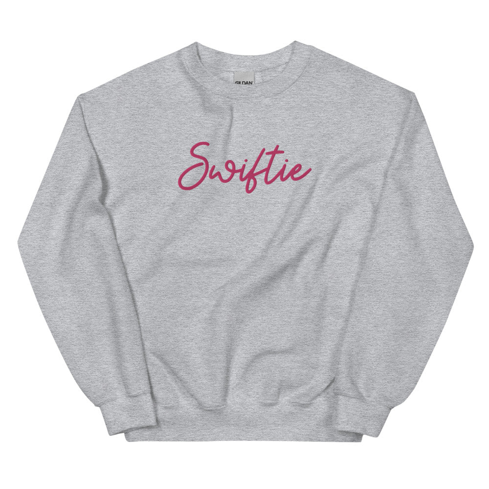 Custom Swiftie Embroidered Sweatshirt