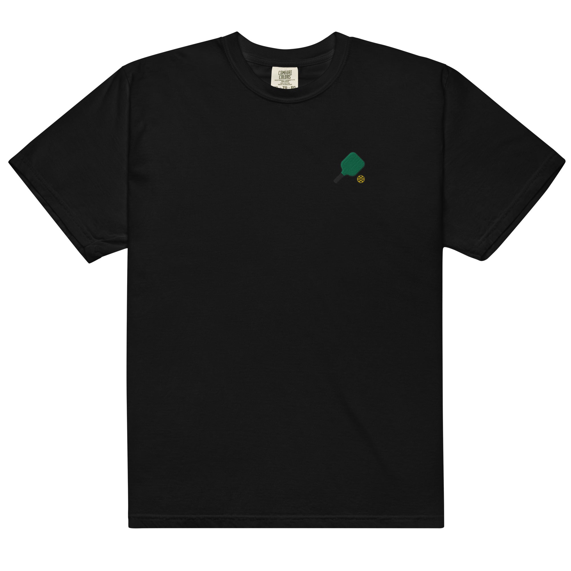 Pickleball Embroidered Comfort Colors Unisex T-Shirt, Pickleball Embroidered Tee, Pickleball Lover Gift, Pickleball Shirt