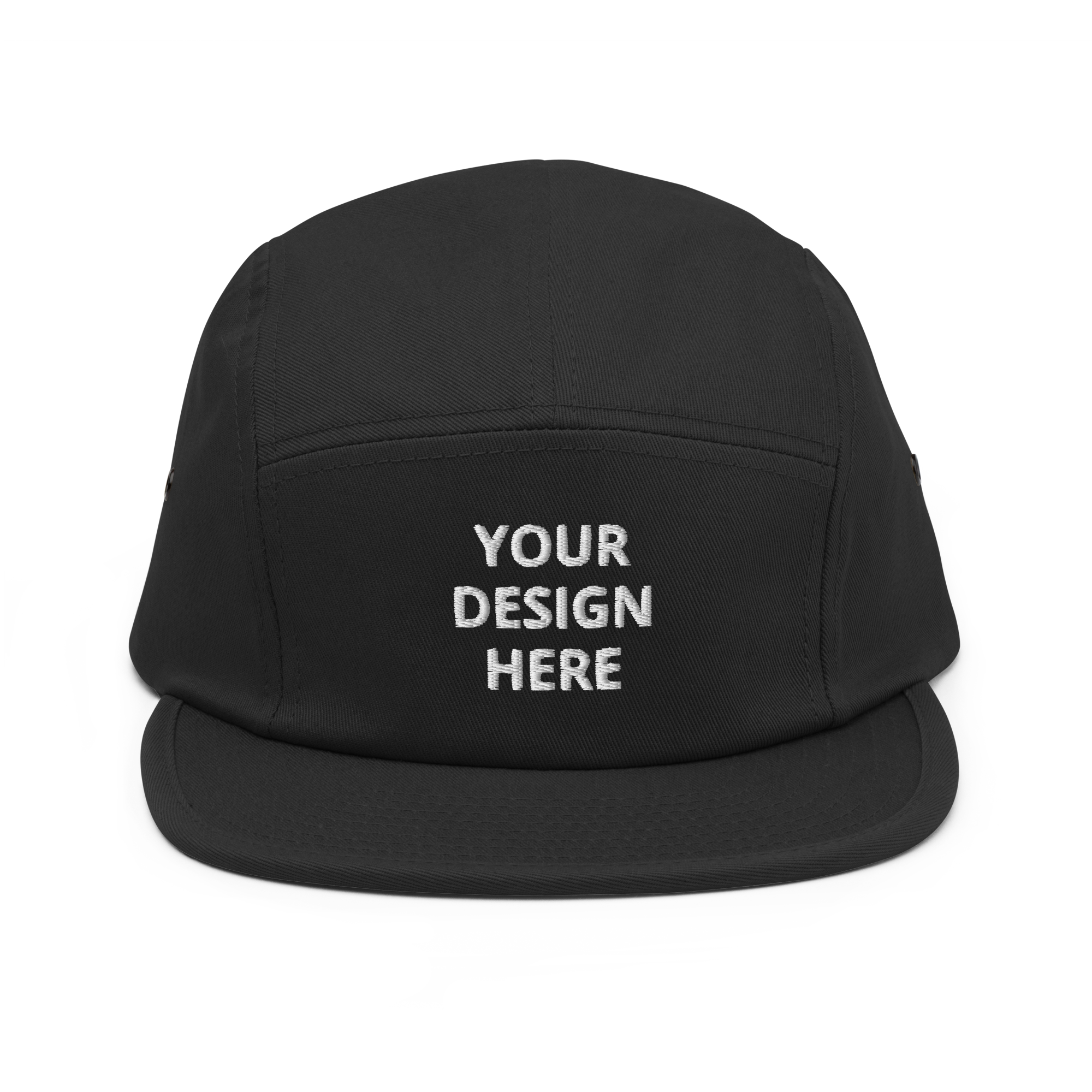 Custom Embroidered Five Panel Cap