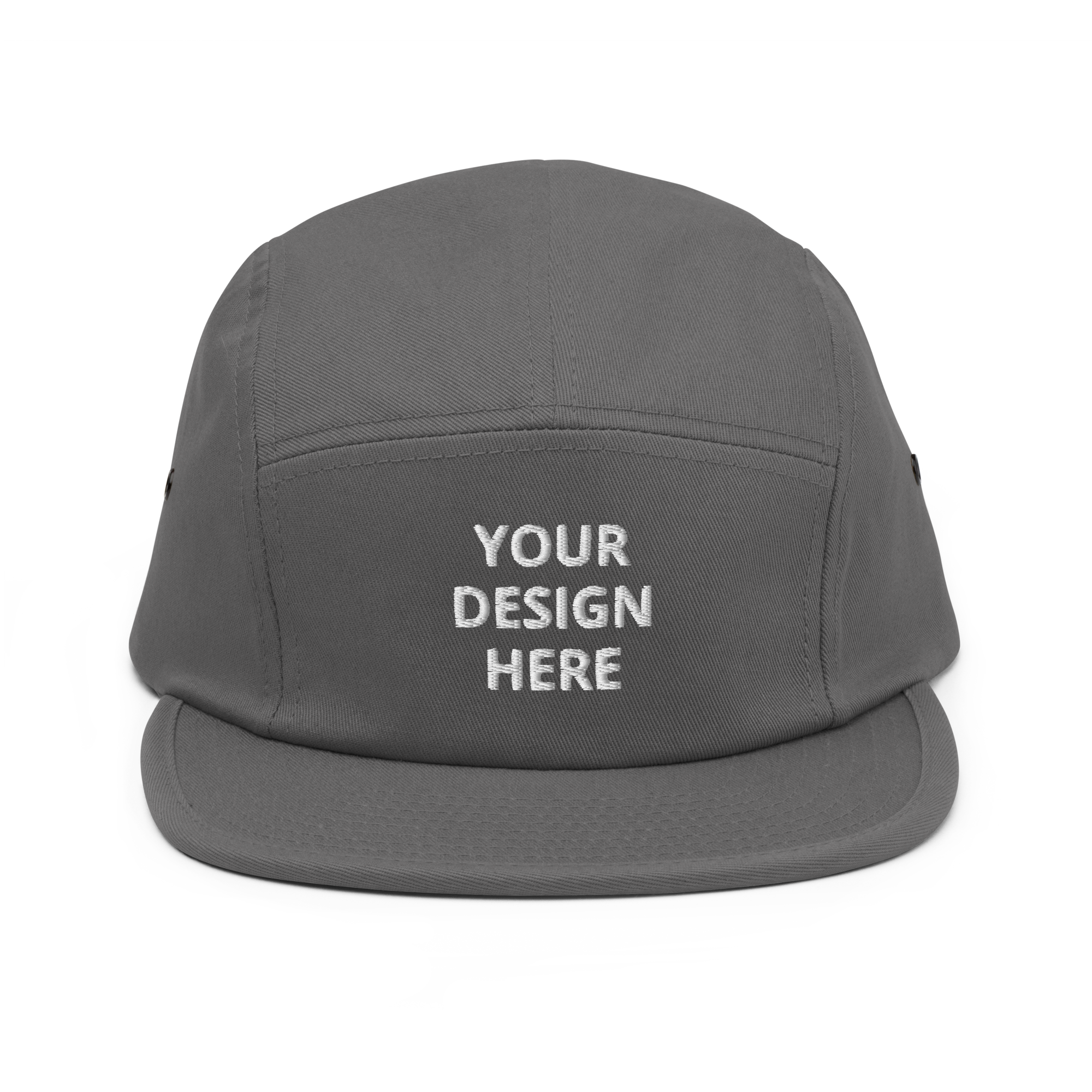 Custom Embroidered Five Panel Cap