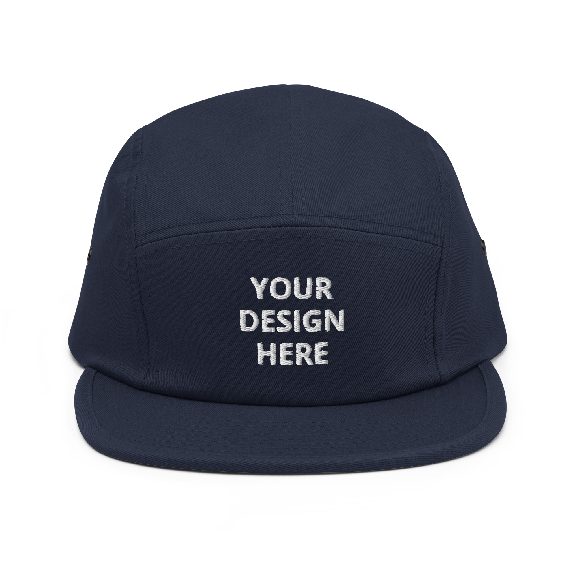 Custom Embroidered Five Panel Cap