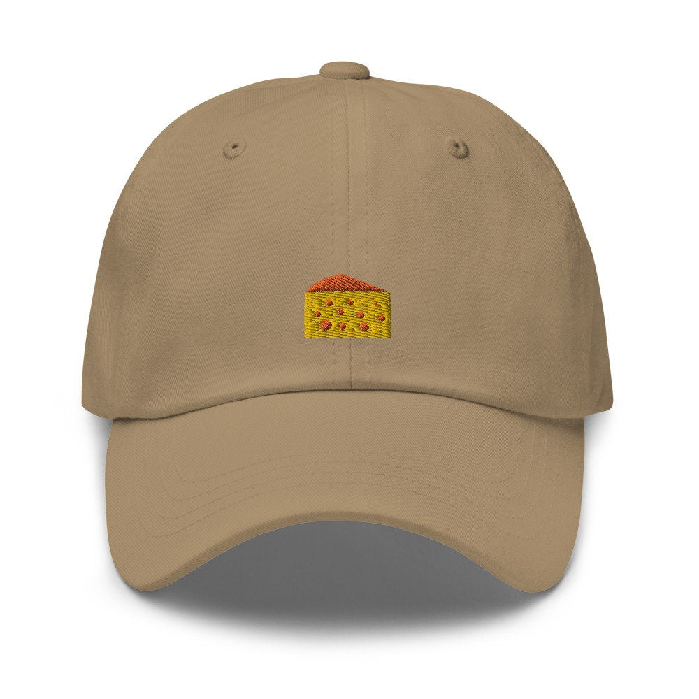 Cheese Wedge Embroidered Dad Hat
