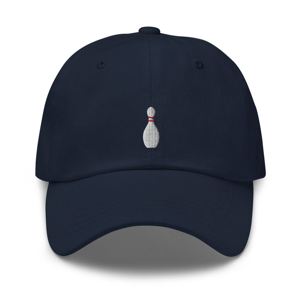 Bowling Pin Embroidered Dad Hat