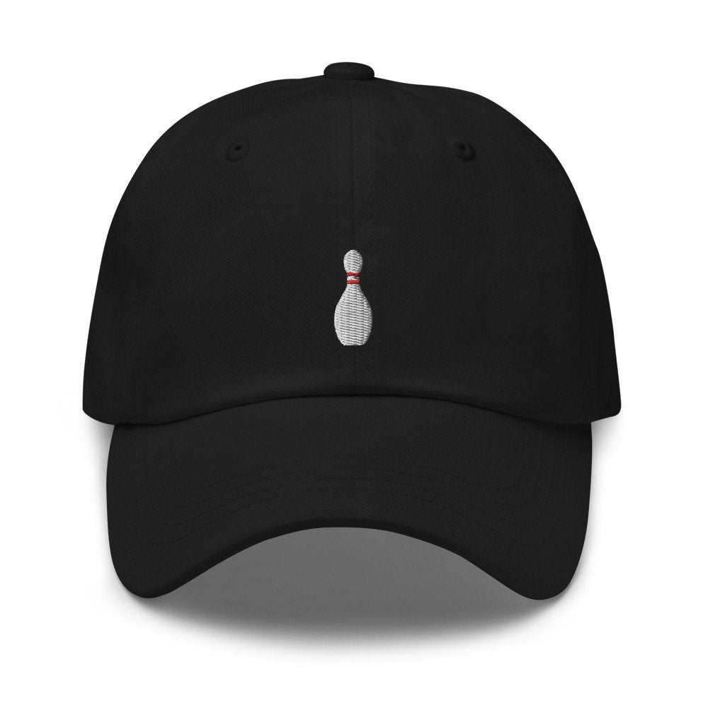 Bowling Pin Embroidered Dad Hat