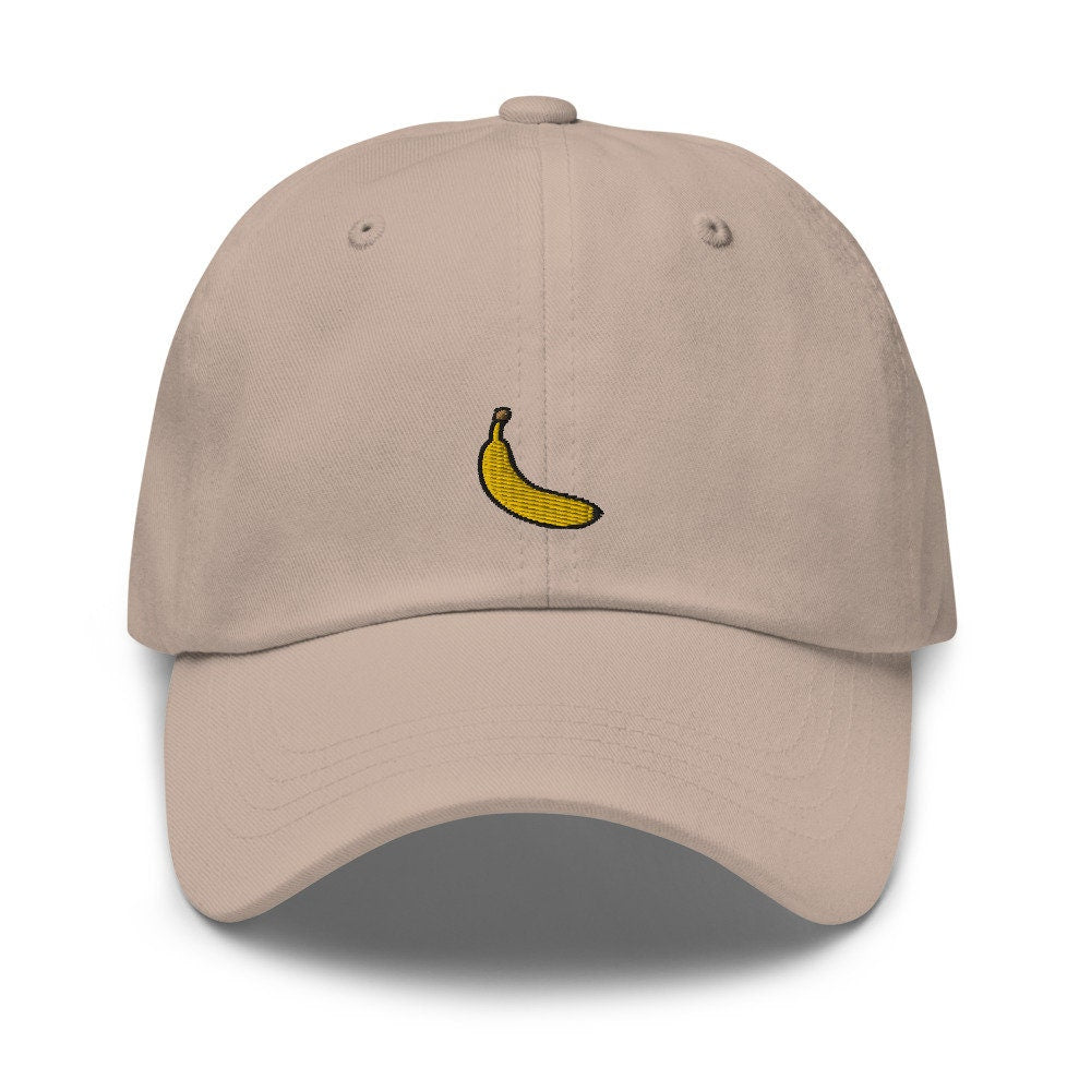 Banana Fruit Embroidered Dad Hat