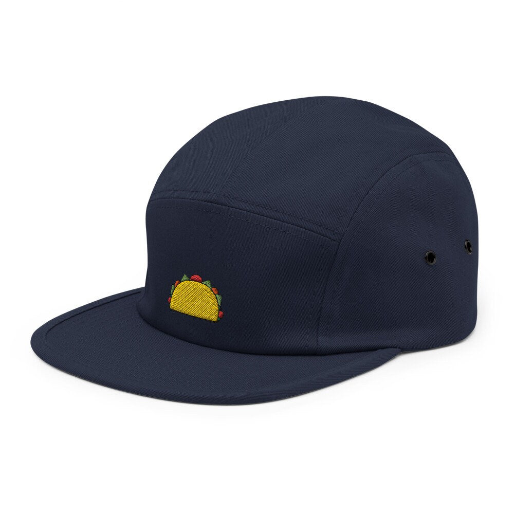 Taco Embroidered Five Panel Cap, Hat Gift