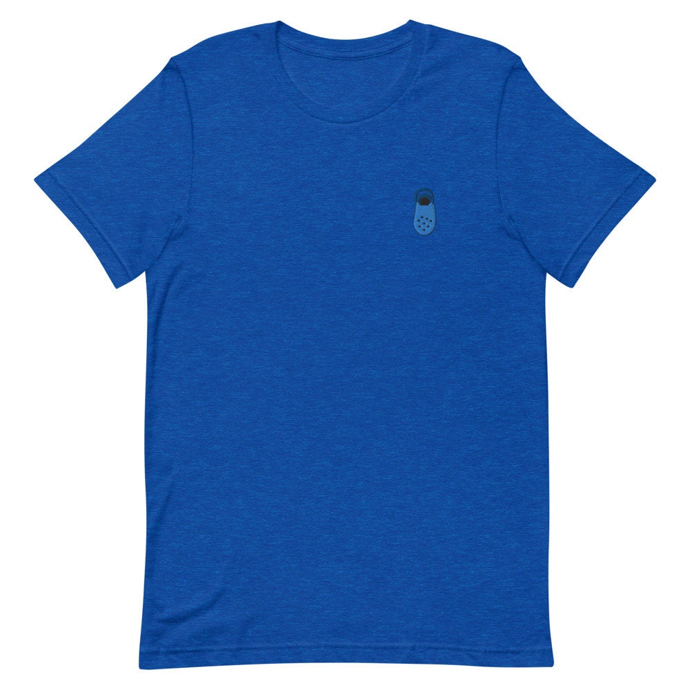 Water Shoe Slipper Embroidered Men's T-Shirt Gift for Boyfriend, Men's Short Sleeve Shirt - Multiple Colors