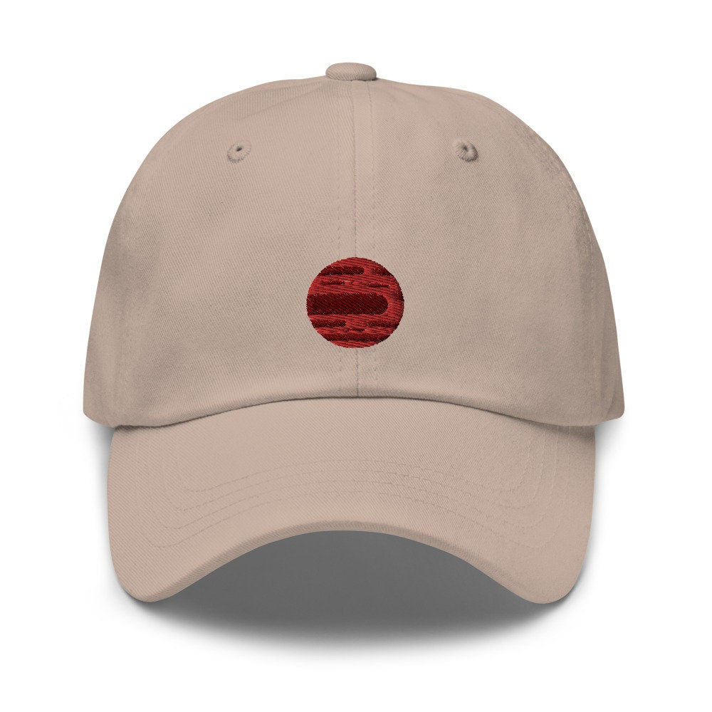 Planet Mars Embroidered Dad Hat