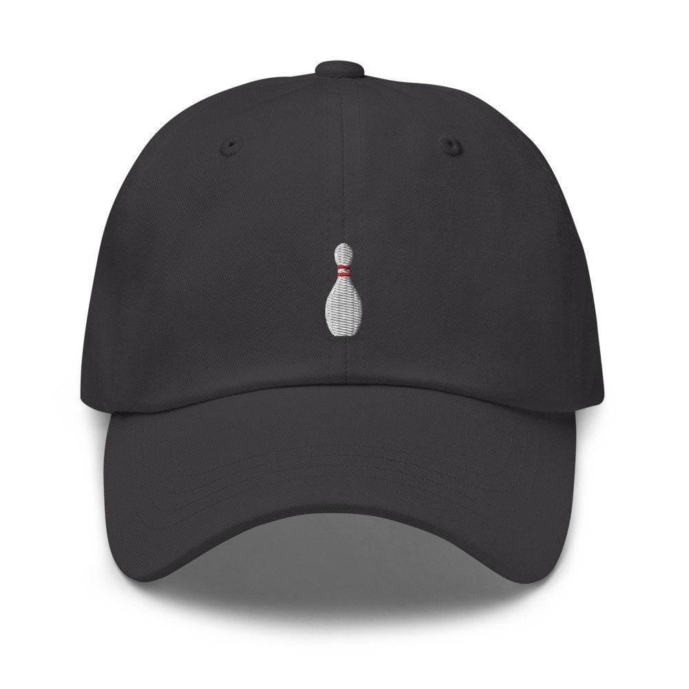 Bowling Pin Embroidered Dad Hat