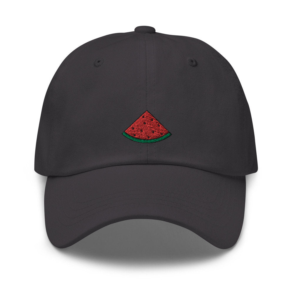 Watermelon Fruit Embroidered Dad Hat