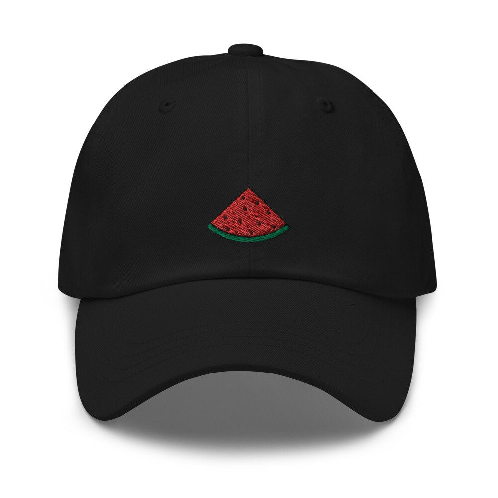 Watermelon Fruit Embroidered Dad Hat