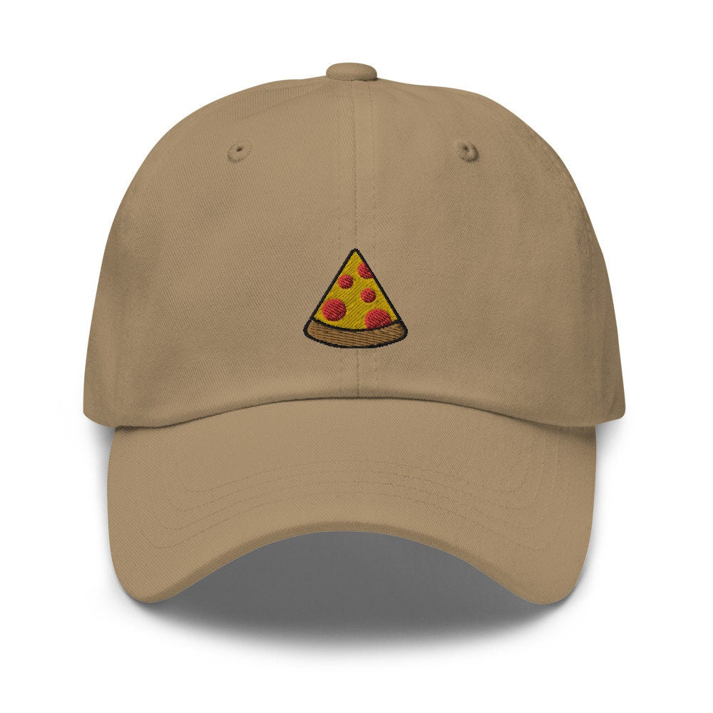 Pizza Slice Embroidered Dad Hat