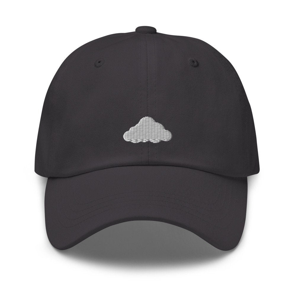 Cloud Embroidered Dad Hat