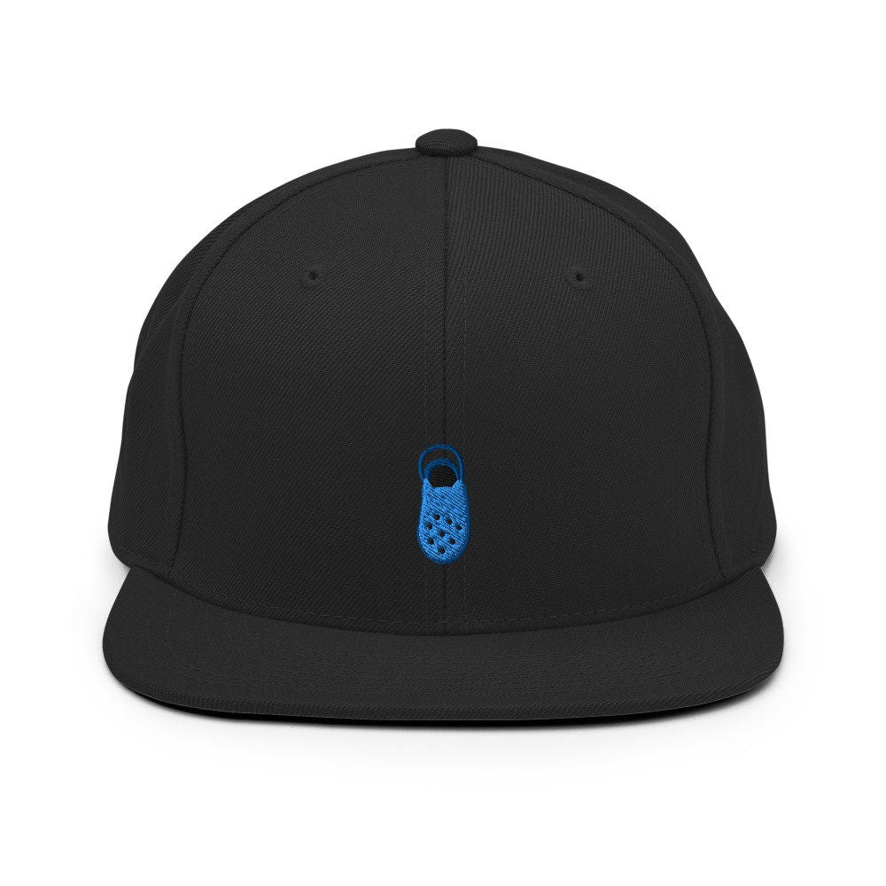 Water Shoe Sandal Slippers Embroidered Snapback Hat, Cap Gift, Embroidered Snapback Hat, Flat Bill Snapback