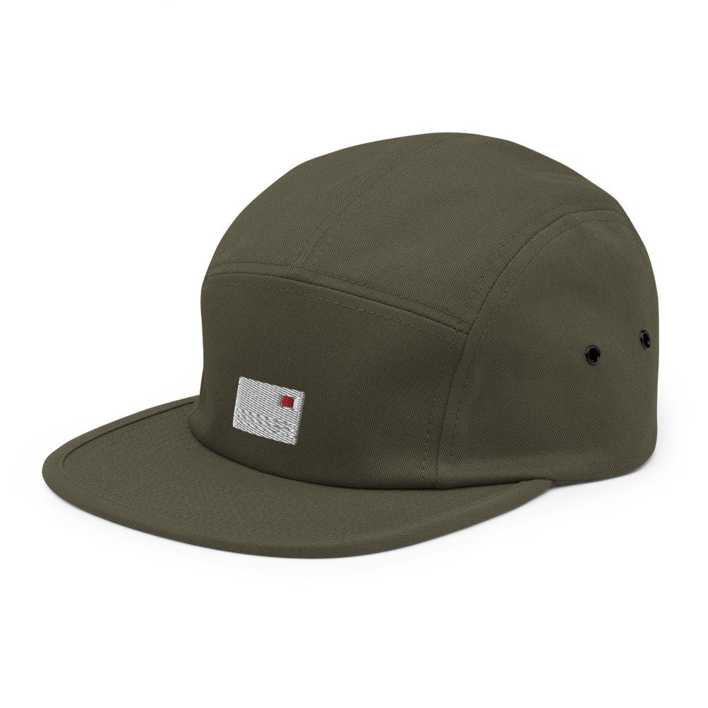 Mail Letter Embroidered Five Panel Cap, Hat Gift