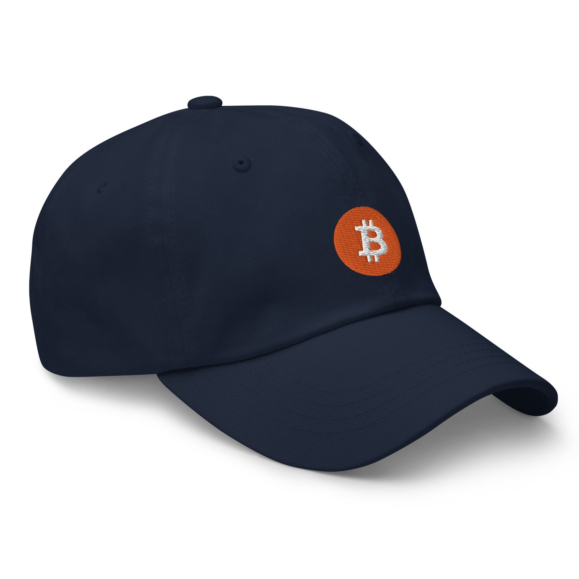 Bitcoin Embroidered Dad Hat