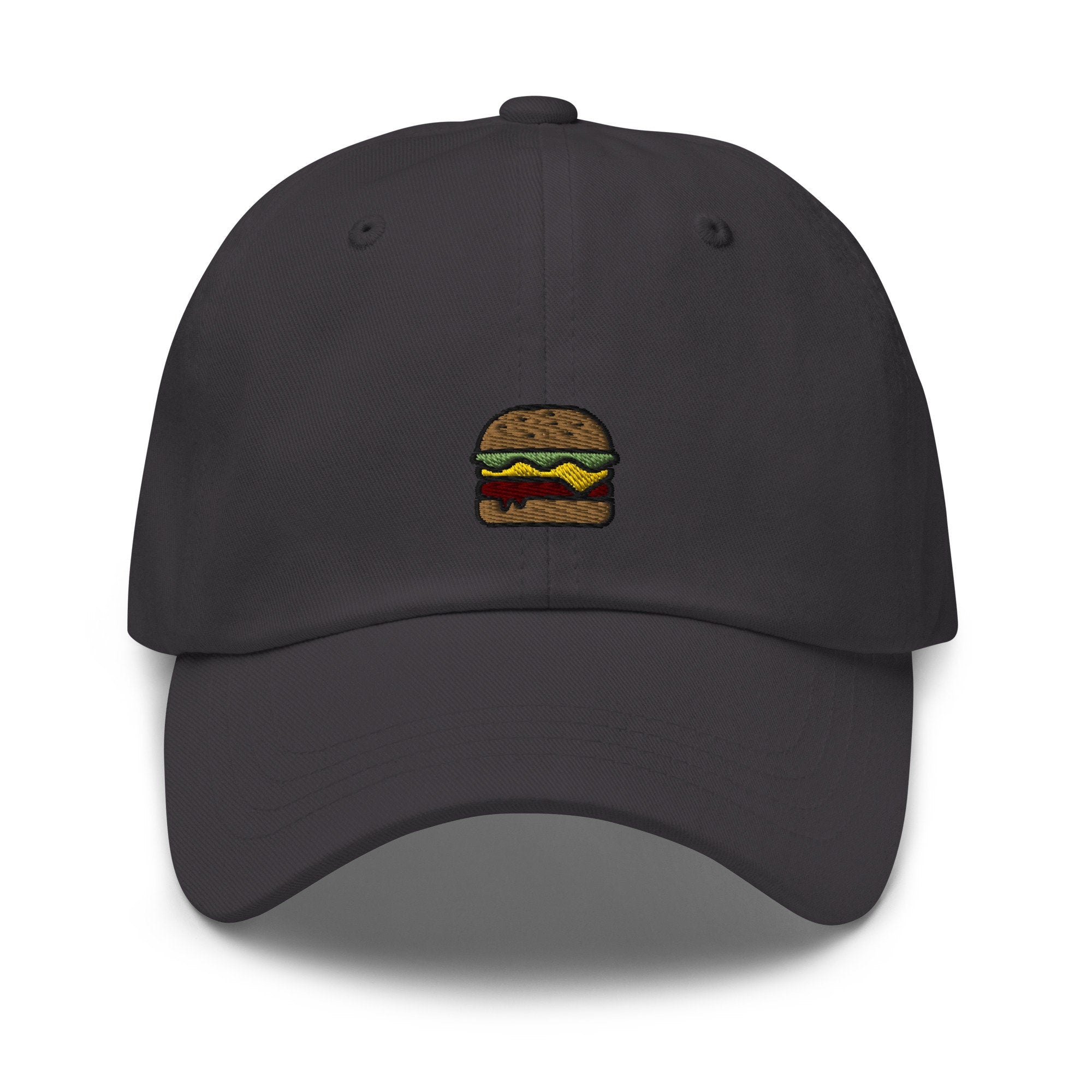 Cheeseburger Embroidered Dad Hat