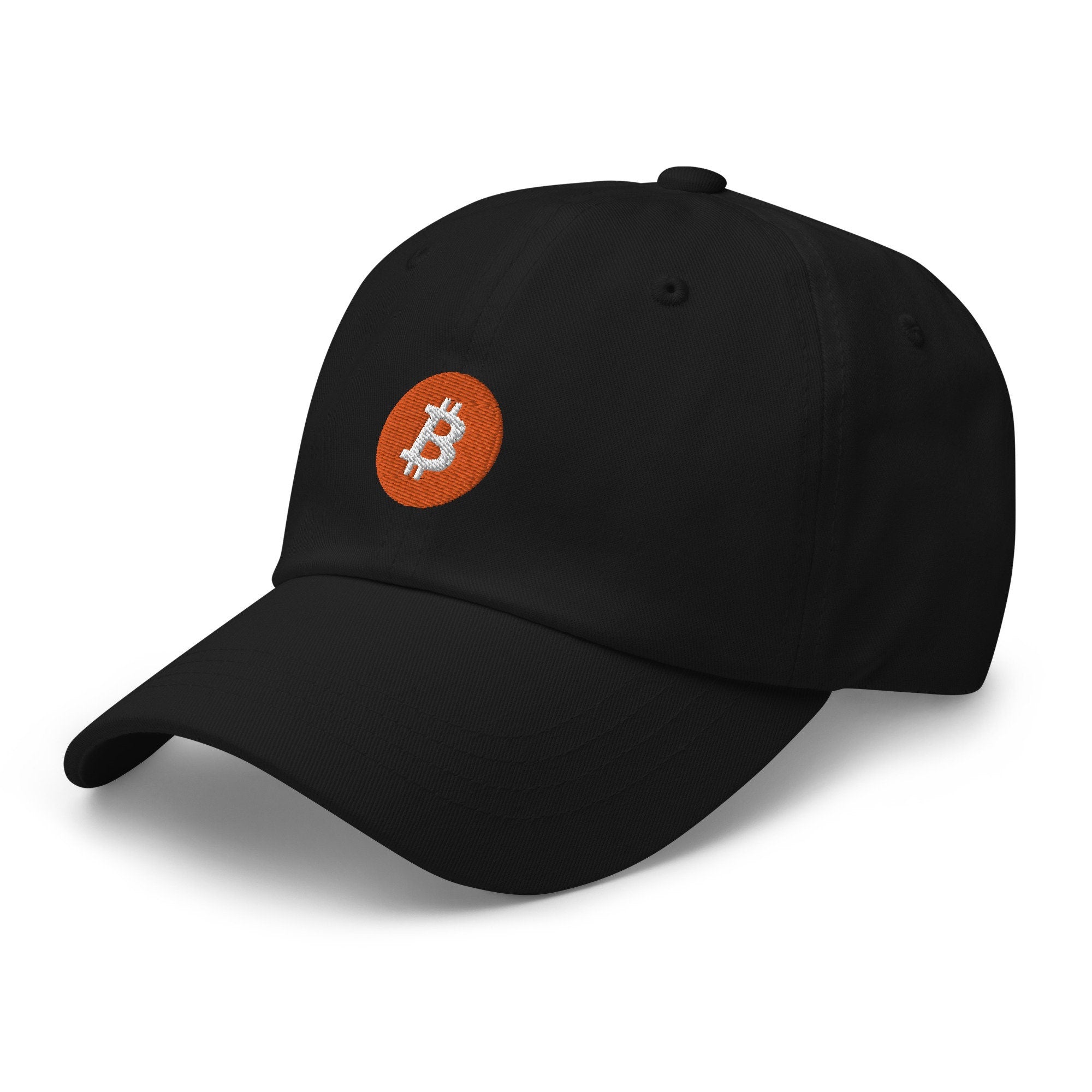 Bitcoin Embroidered Dad Hat