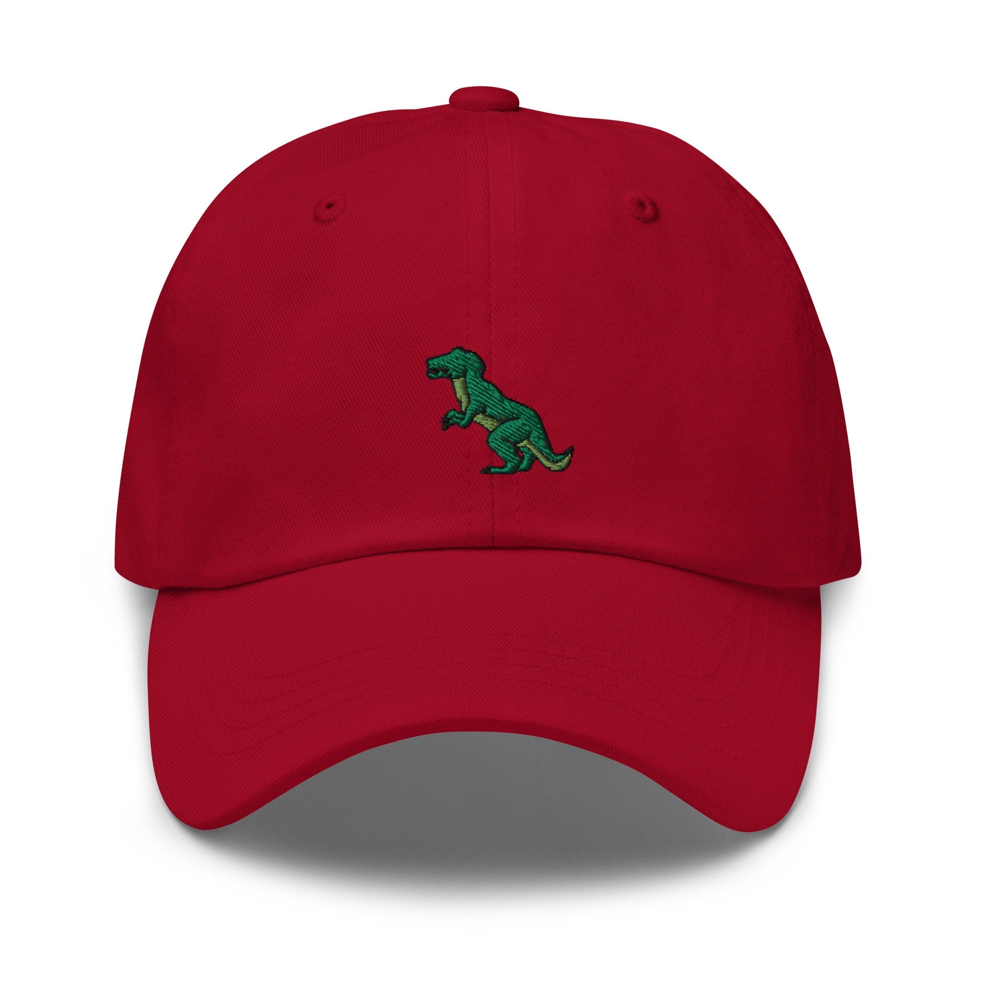 T-Rex Dinosaur Embroidered Dad Hat