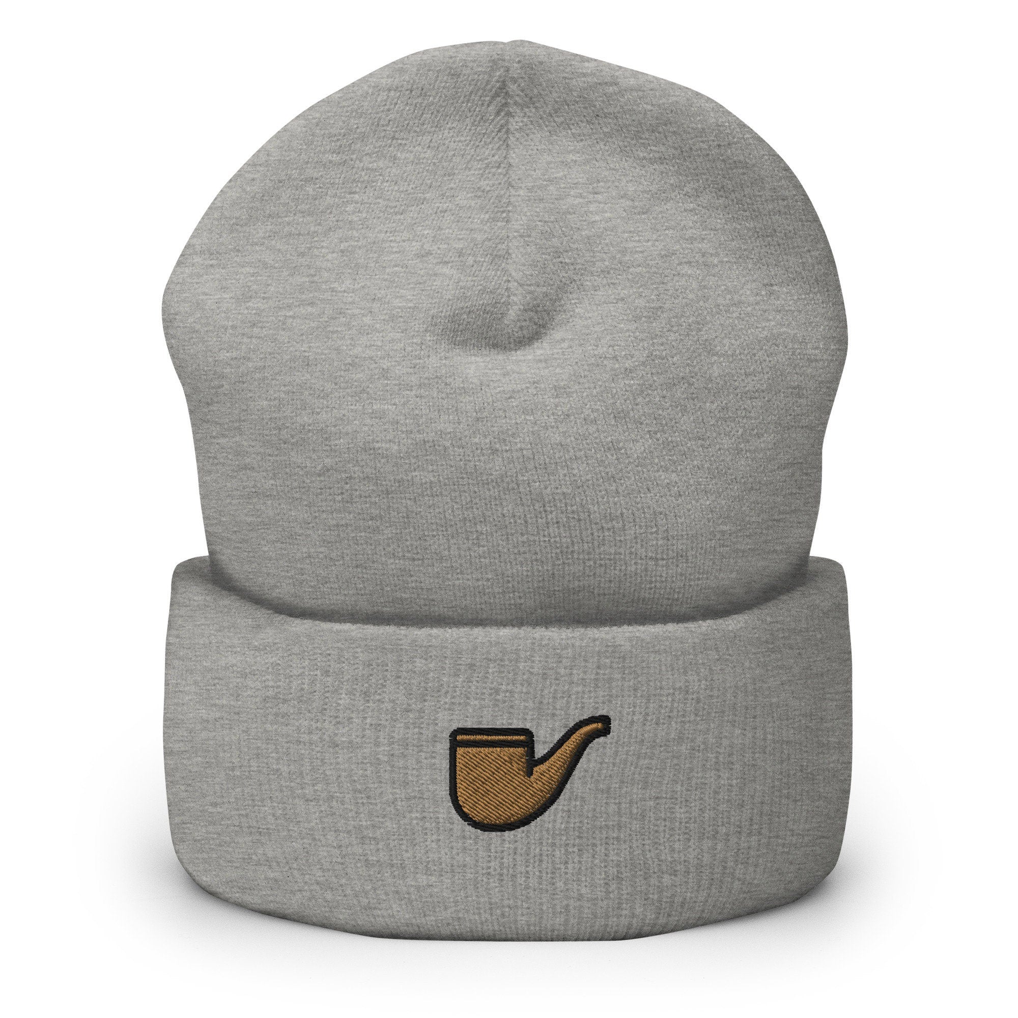 tobacco beanie ocher green ribbed cashmere | Harry Product Details Our snug Hat Attack Cashmere Slouchy Cuff