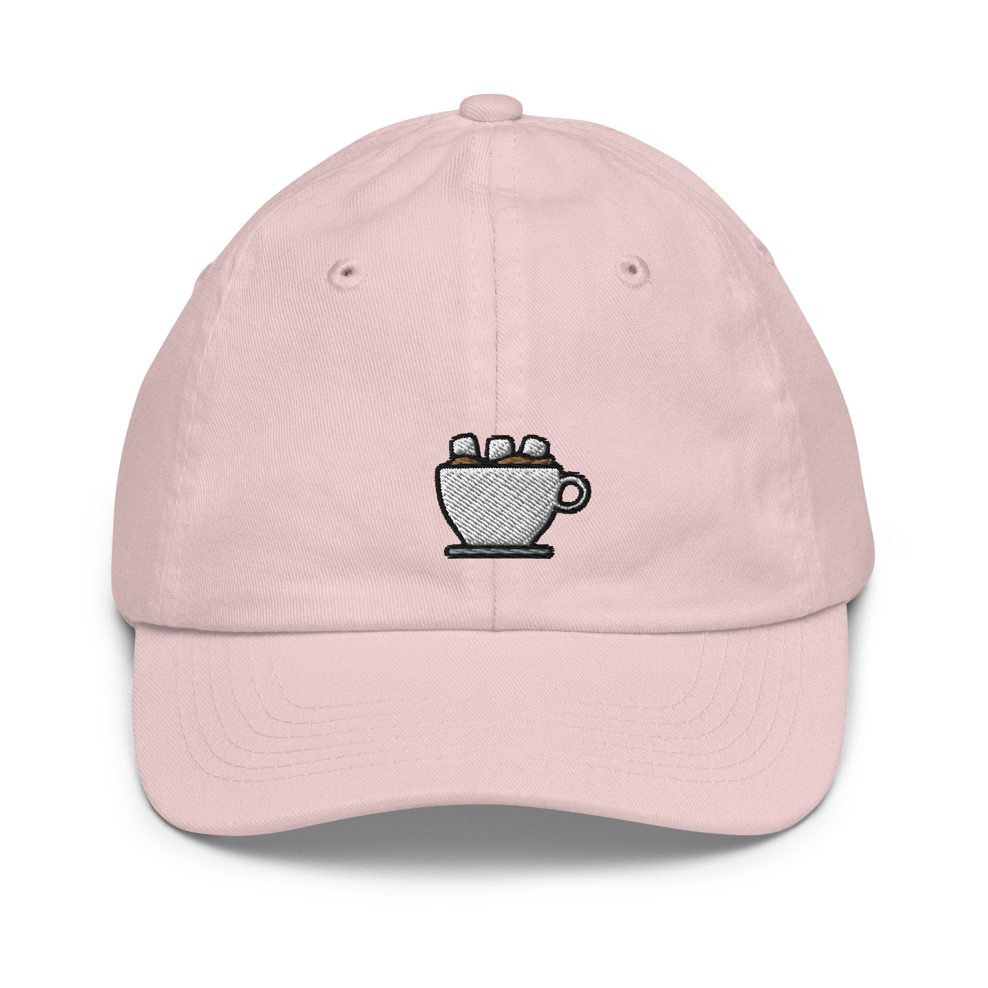 Kids Hot Chocolate Youth Baseball Cap, Embroidered Kids Hat, Childrens Hat Gift - Multiple Colors