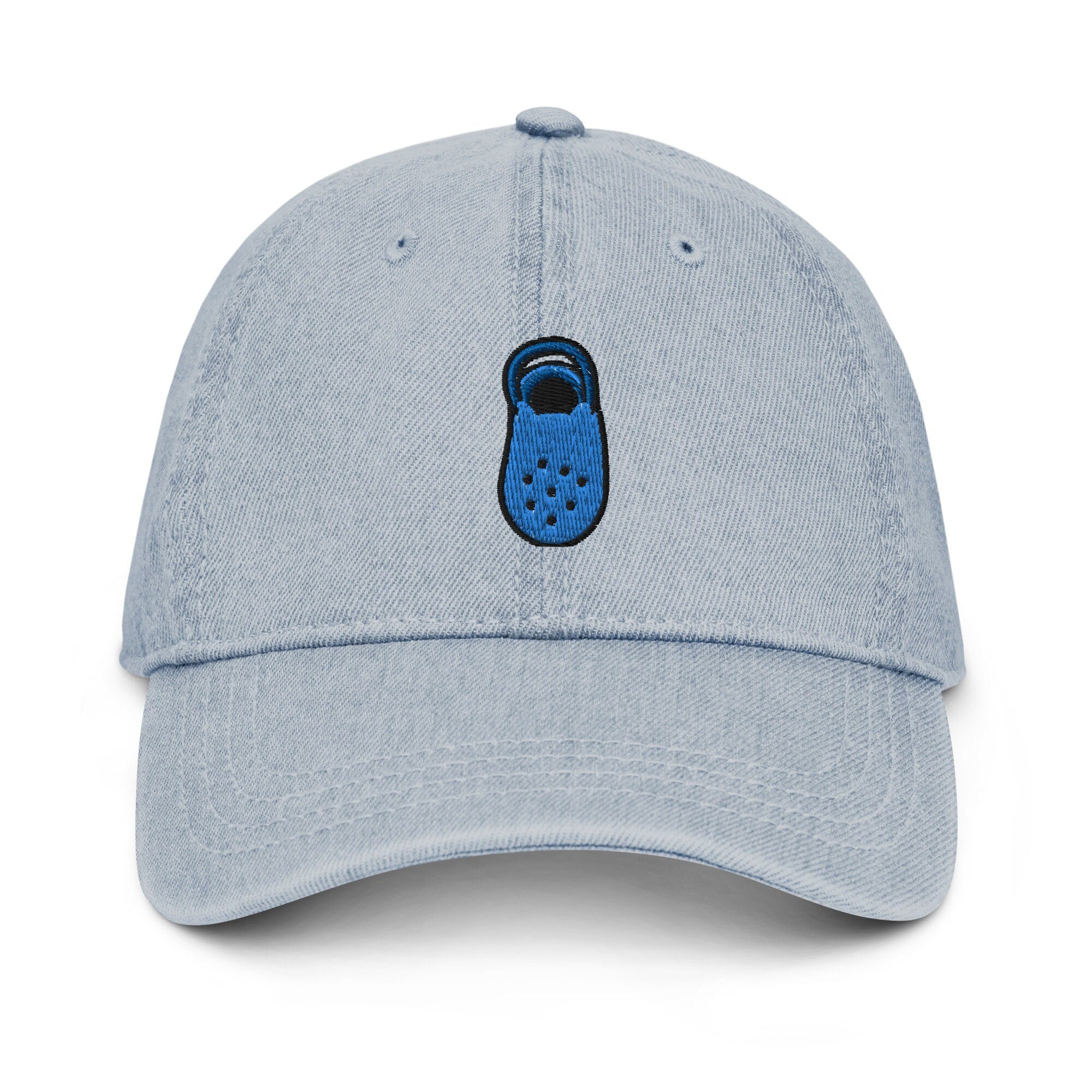 Crock Denim Hat, Premium Embroidered Denim Cap, Hat Embroidery Gift - Multiple Colors