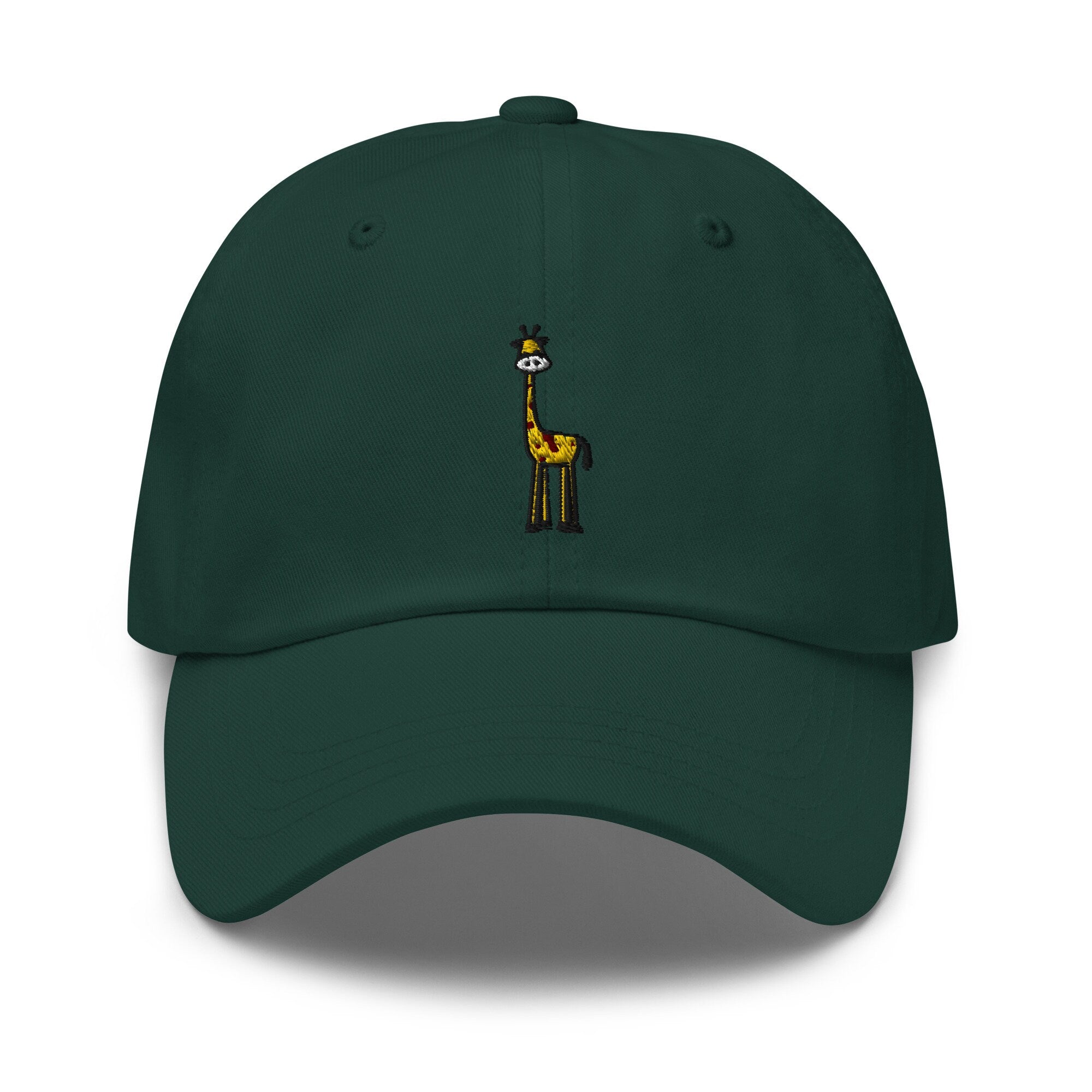 Giraffe Embroidered Dad Hat