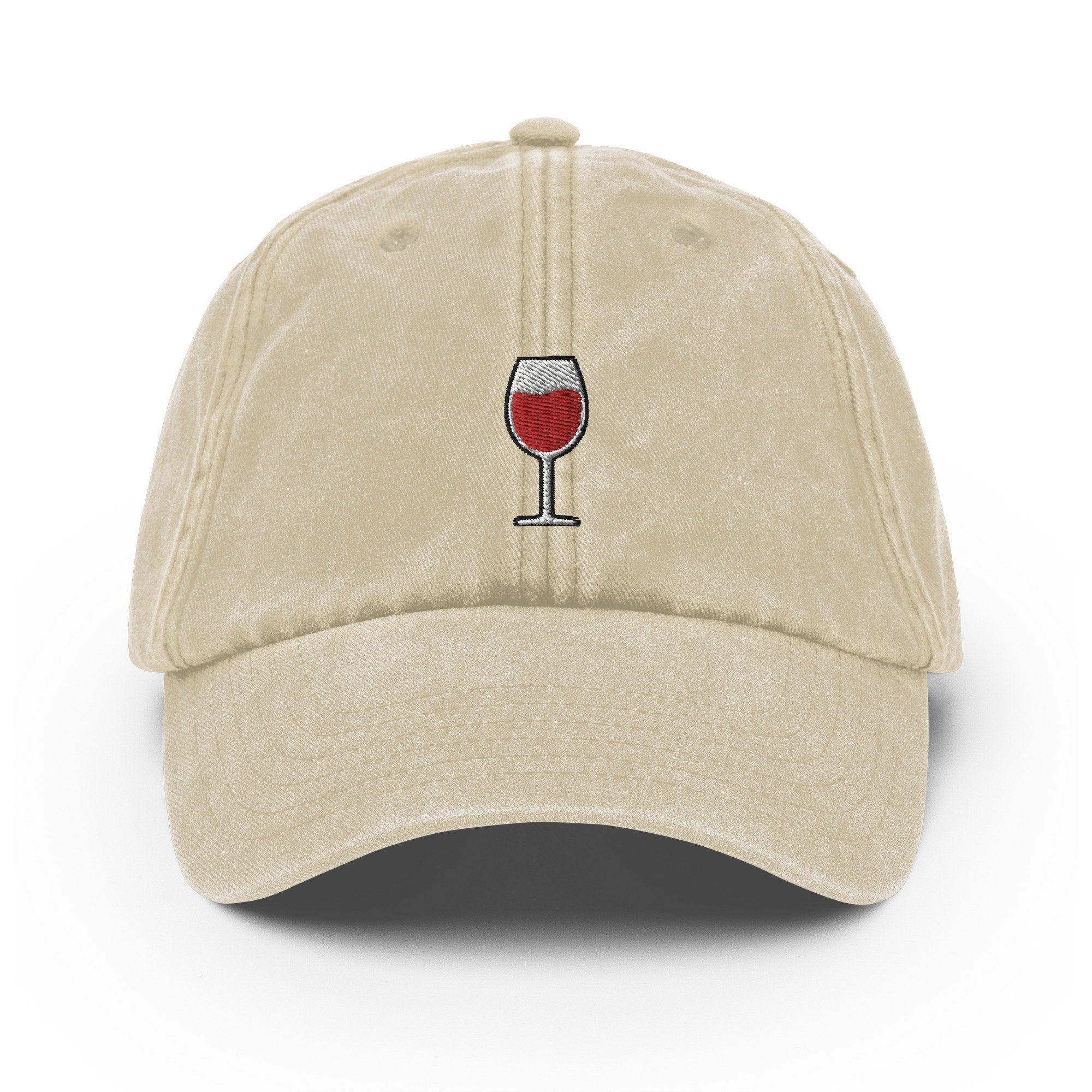 Wine Vintage Hat, Aged Dad Cap, Faded Baseball Cap Gift - Multiple Colors