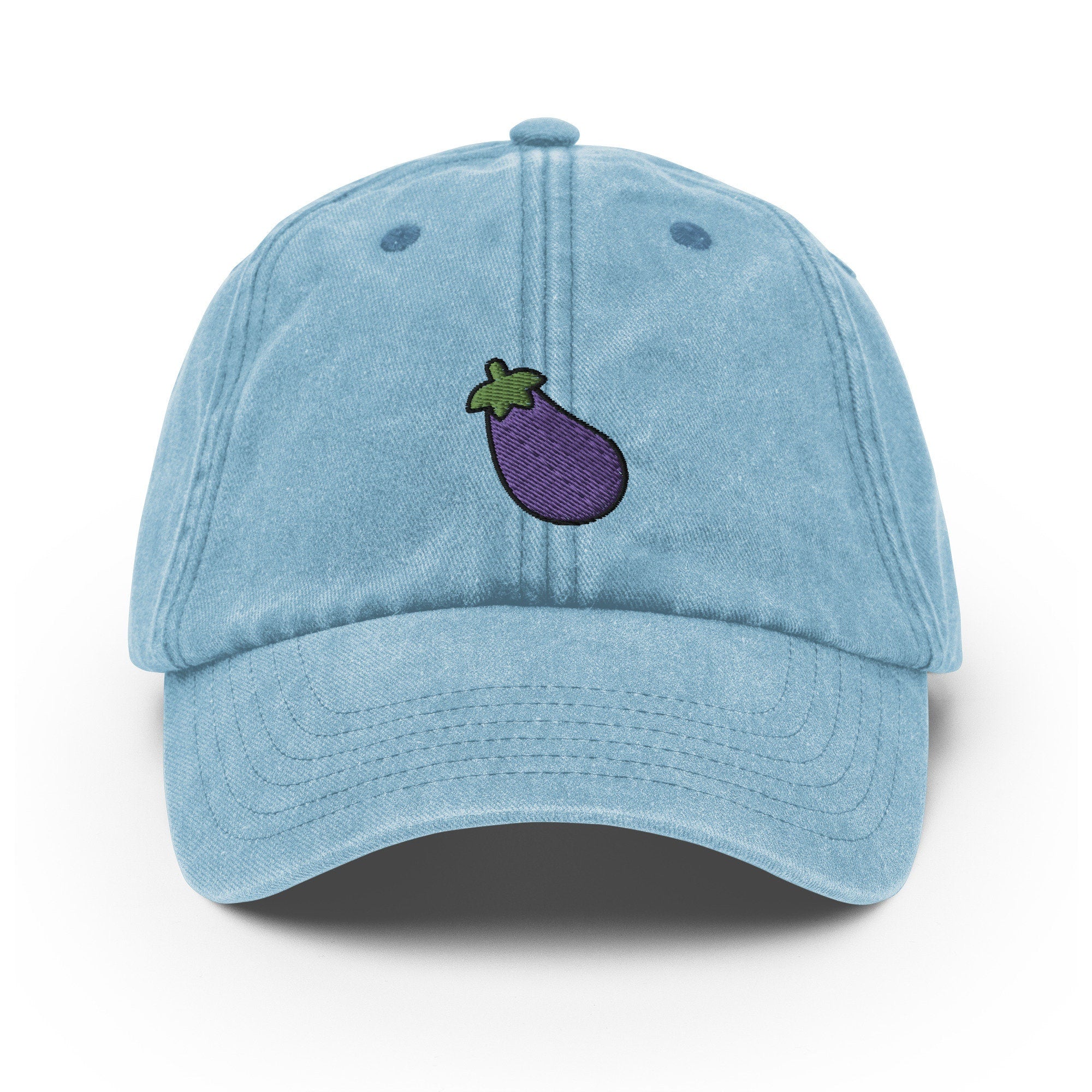Eggplant Vintage Hat, Aged Dad Cap, Faded Baseball Cap Gift - Multiple Colors