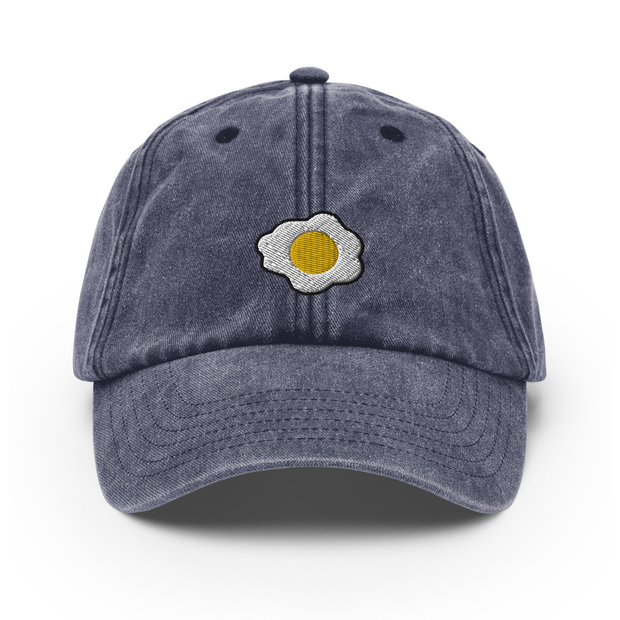 Egg Vintage Hat, Aged Dad Cap, Faded Baseball Cap Gift - Multiple Colors