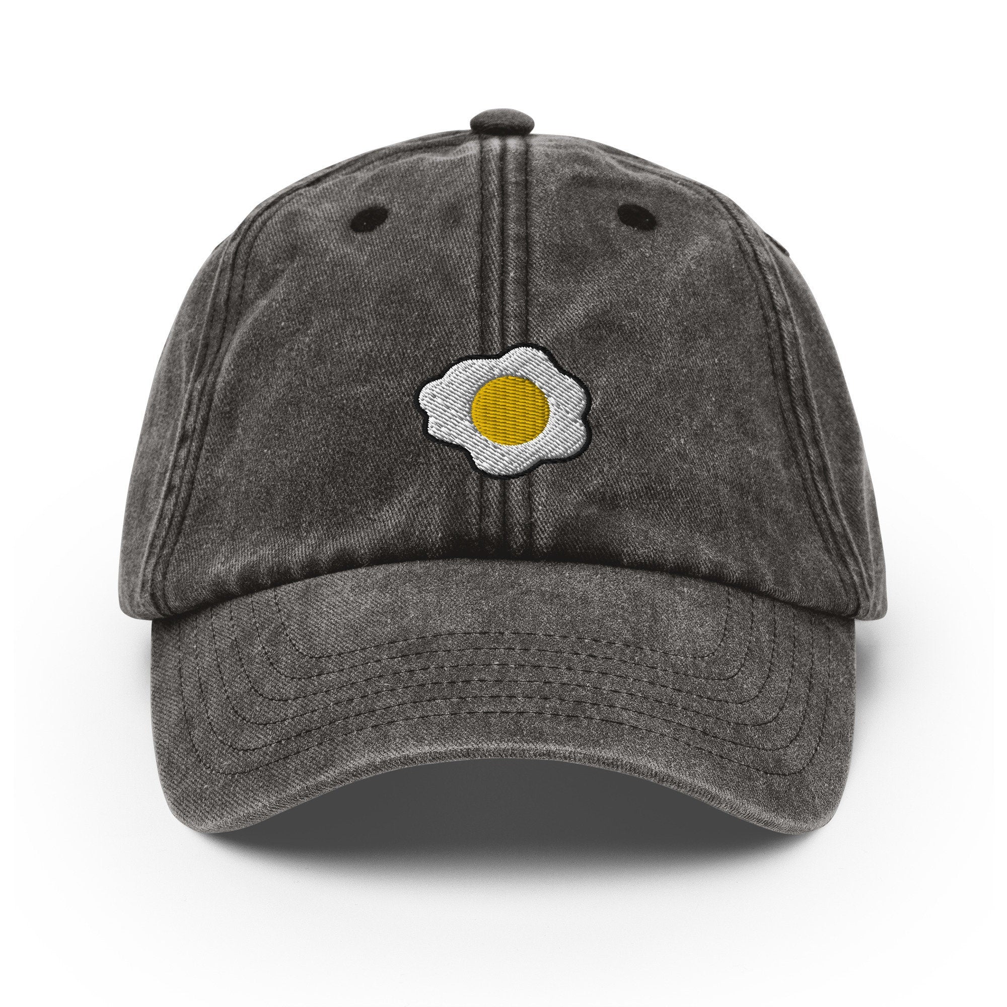 Egg Vintage Hat, Aged Dad Cap, Faded Baseball Cap Gift - Multiple Colors
