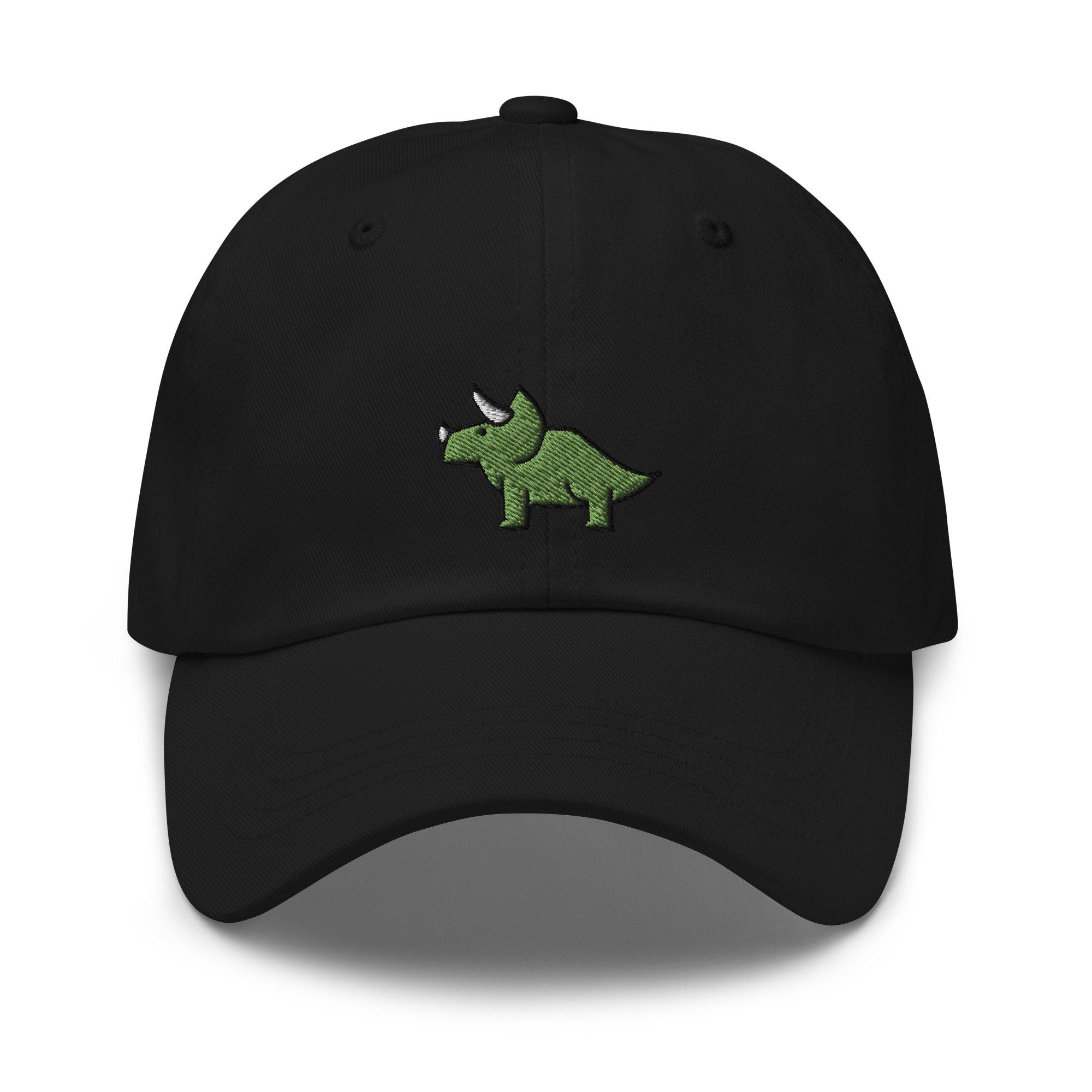 Triceratops Embroidered Dad Hat