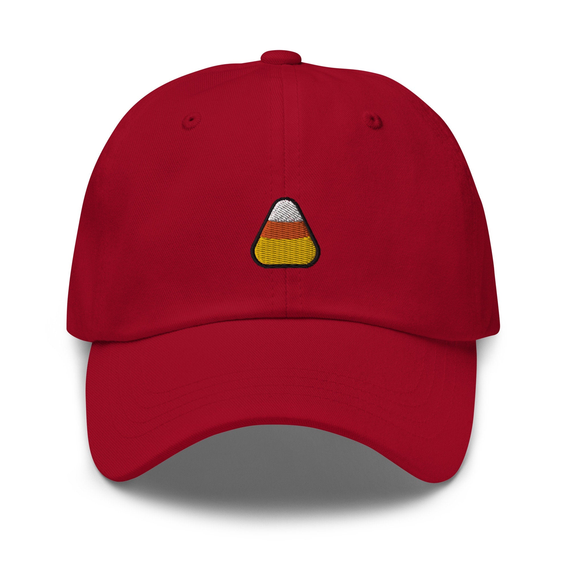 Candy Corn Embroidered Dad Hat
