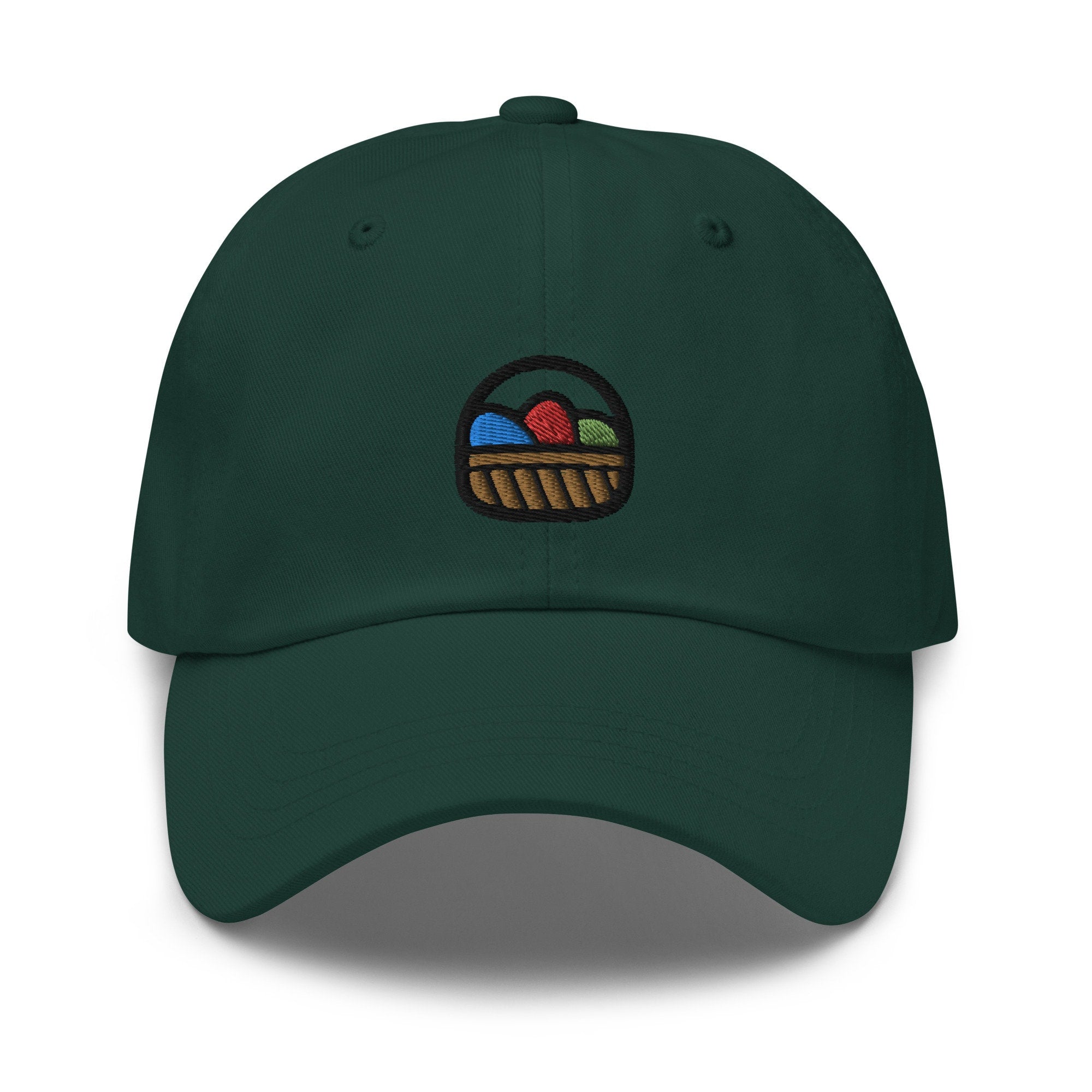 Easter Basket Embroidered Dad Hat