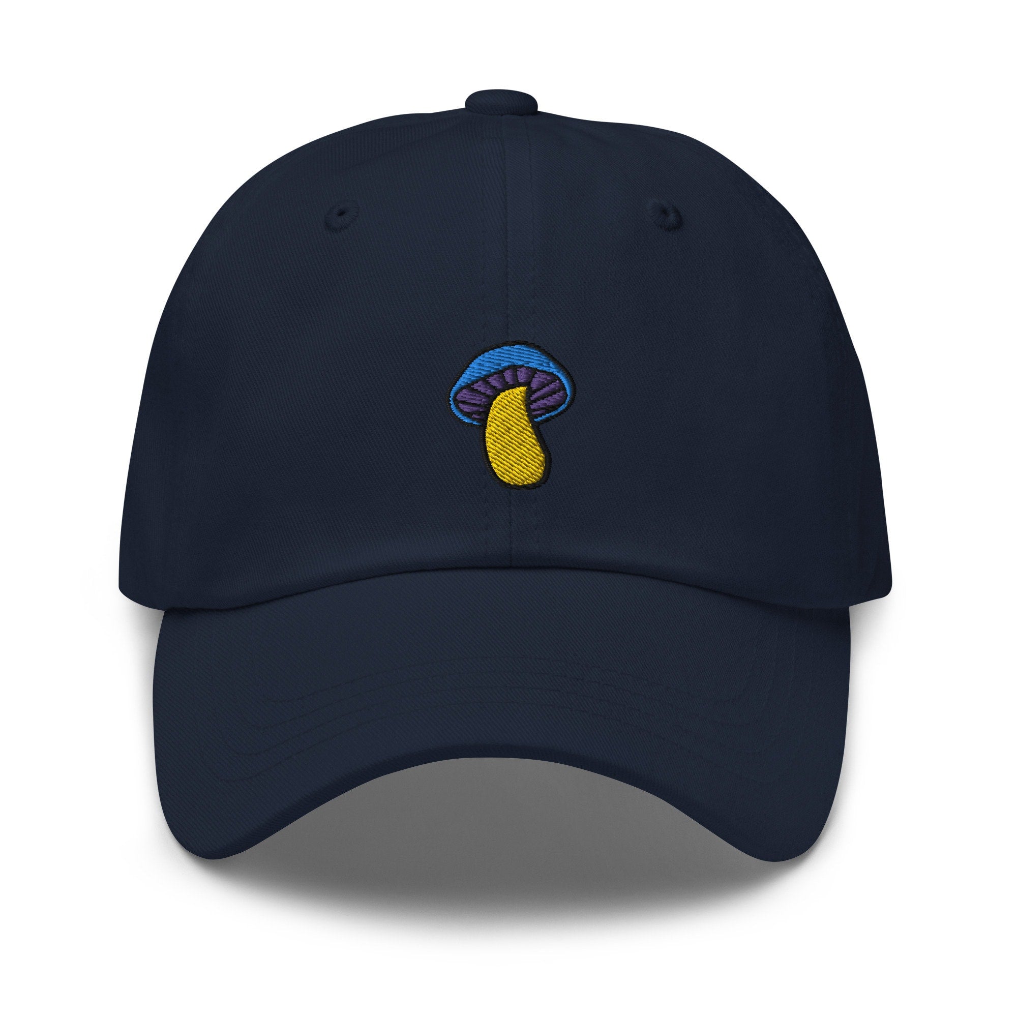 Mushroom Embroidered Dad Hat