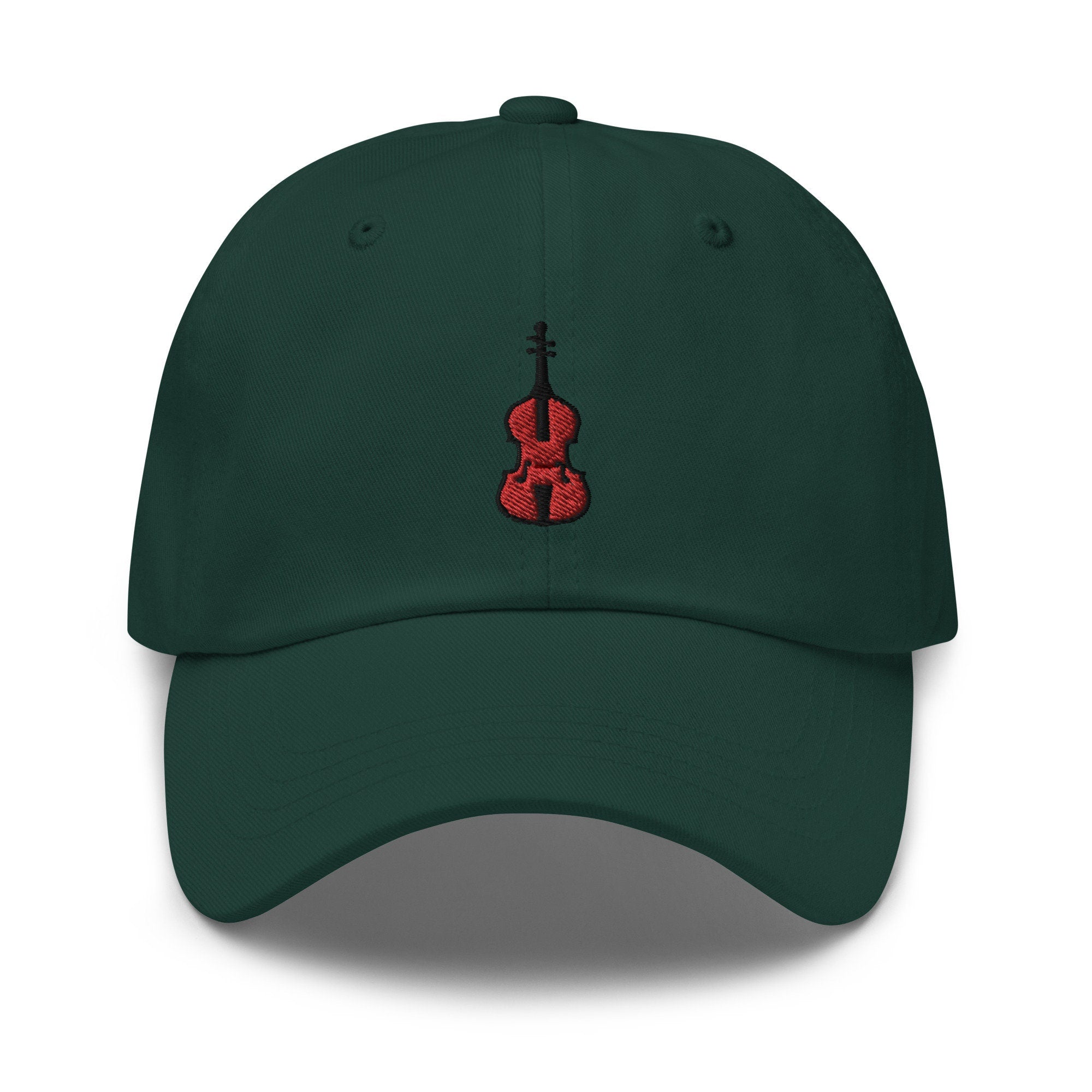 String Bass Embroidered Dad Hat