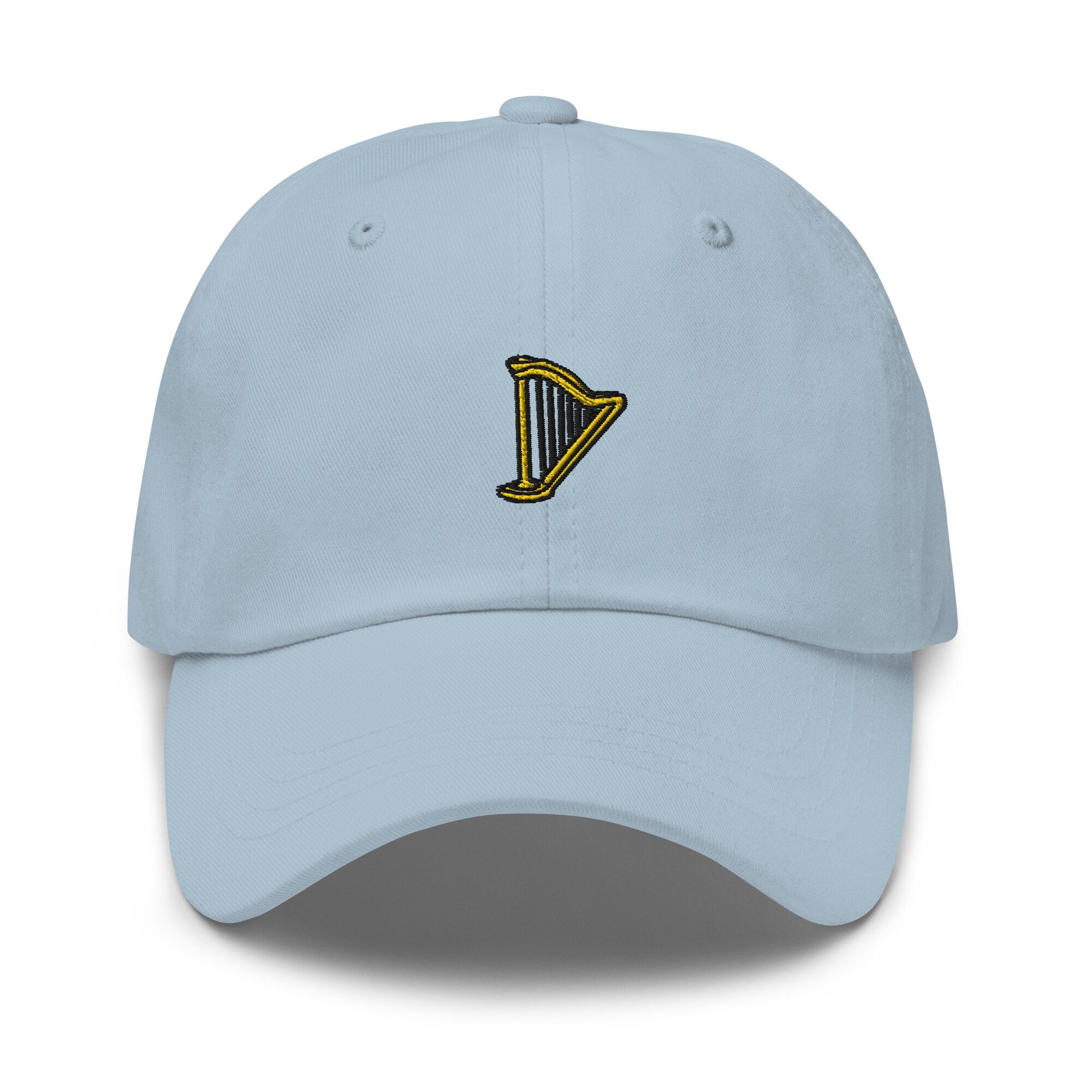 Harp Embroidered Dad Hat