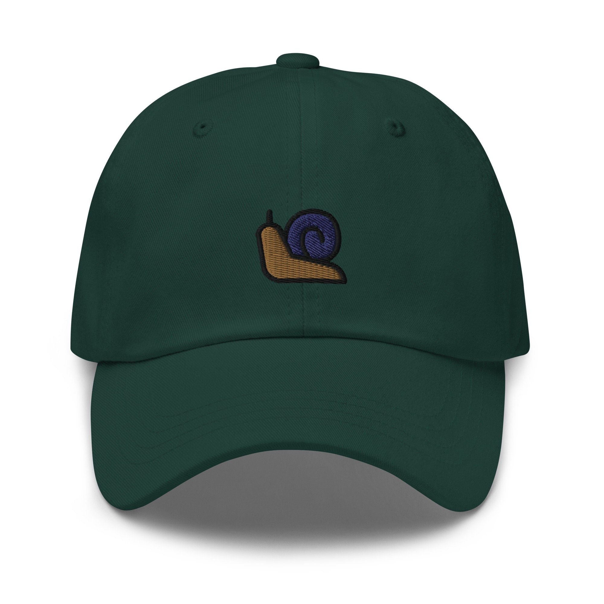 Snail Embroidered Dad Hat