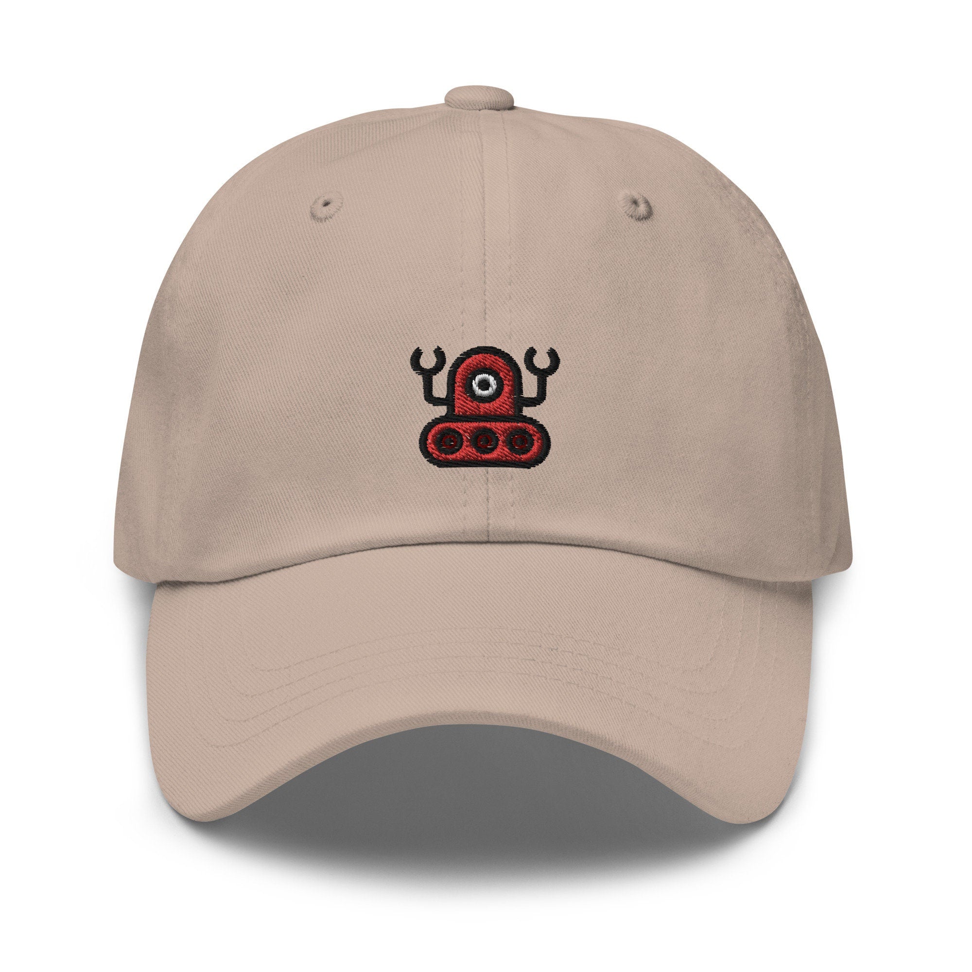 Robot Embroidered Dad Hat
