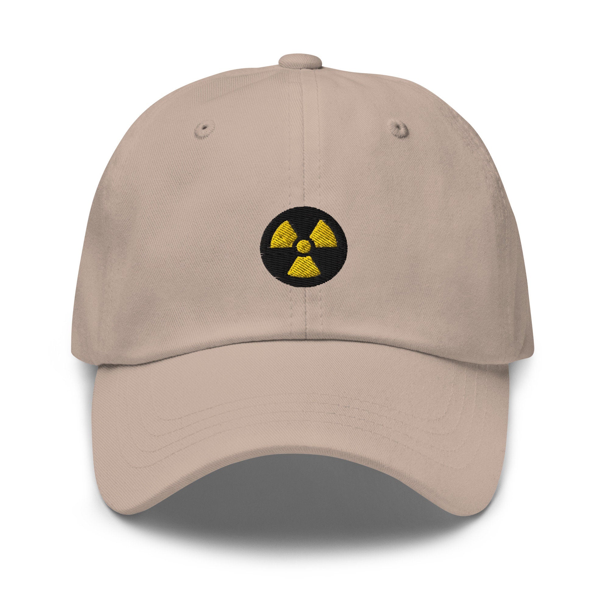 Radioactive Sign Embroidered Dad Hat
