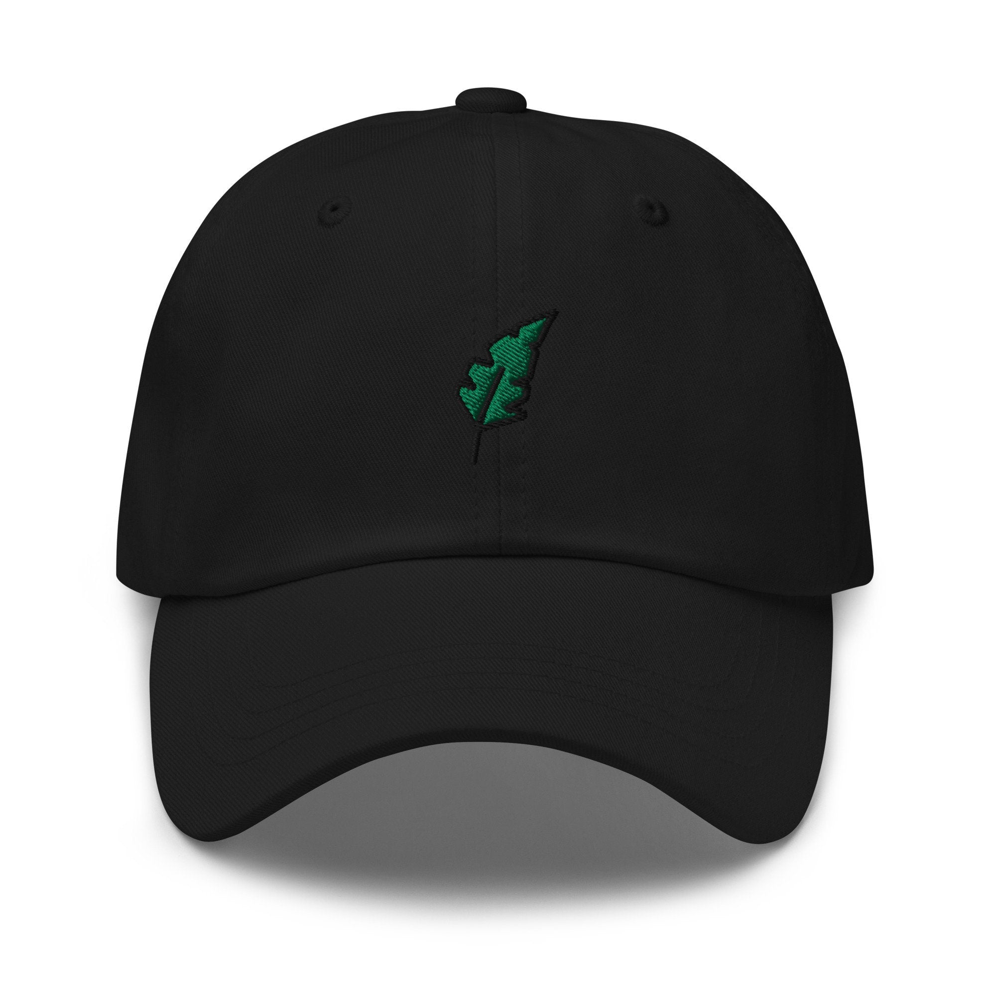 Tropical Leaf Embroidered Dad Hat
