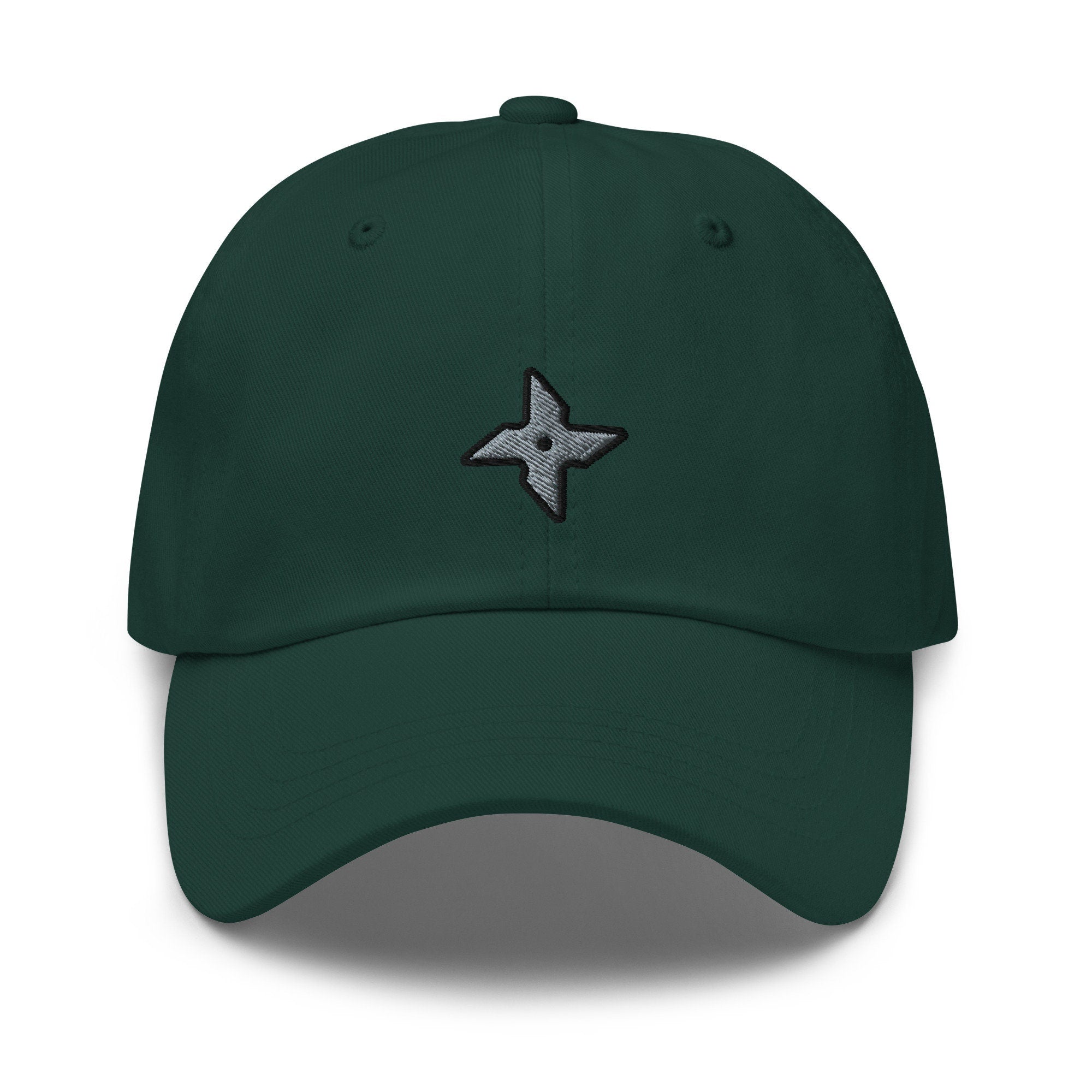 Ninja Star Embroidered Dad Hat