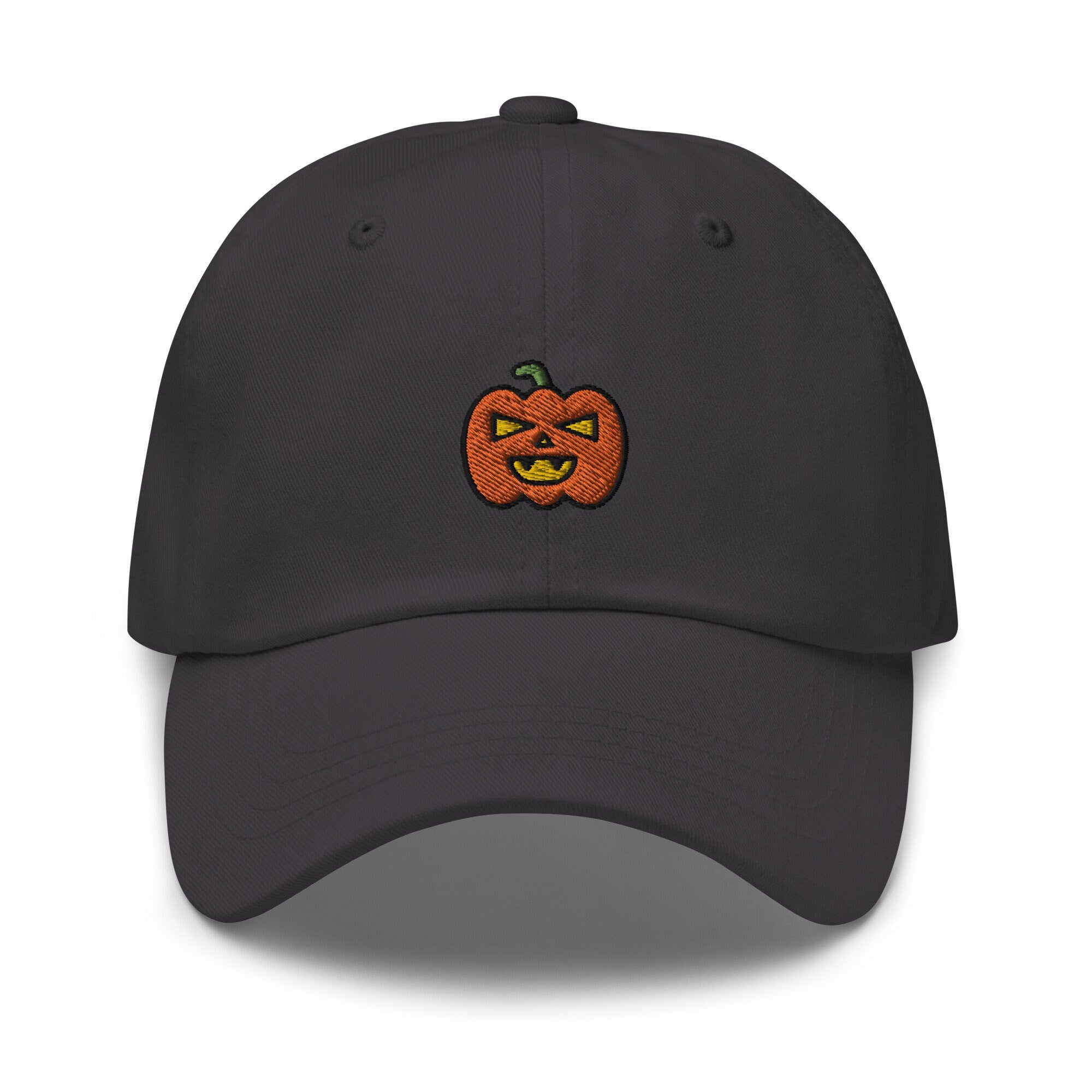 Jack O'Lantern Embroidered Dad Hat