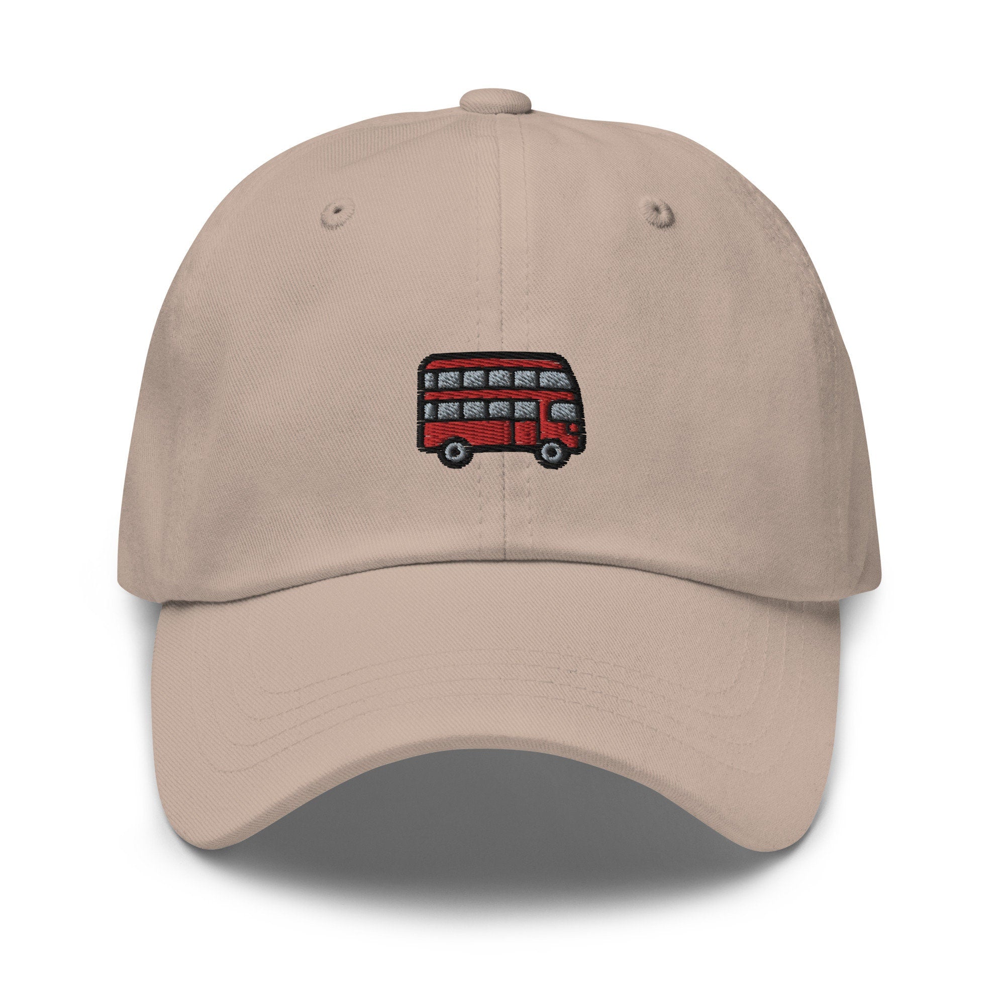 Double Decker Bus Embroidered Dad Hat