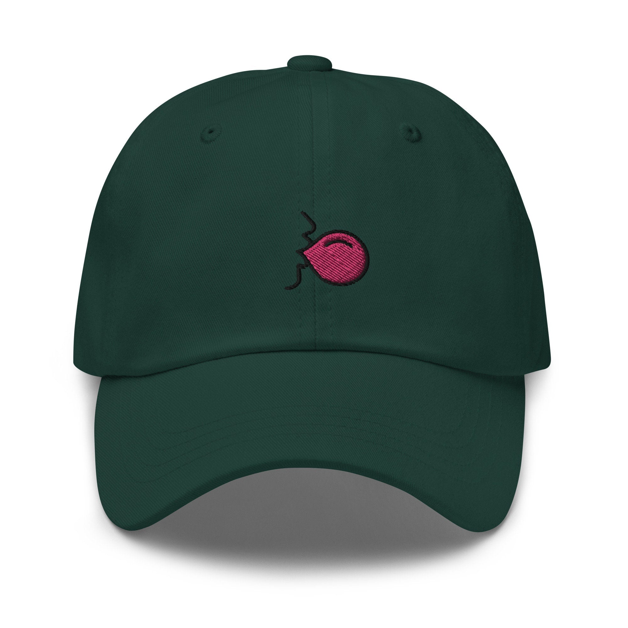 Bubble Gum Embroidered Dad Hat